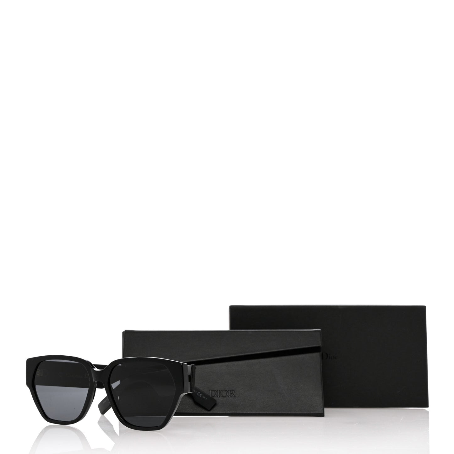 Acetate DiorID2 Sunglasses Black