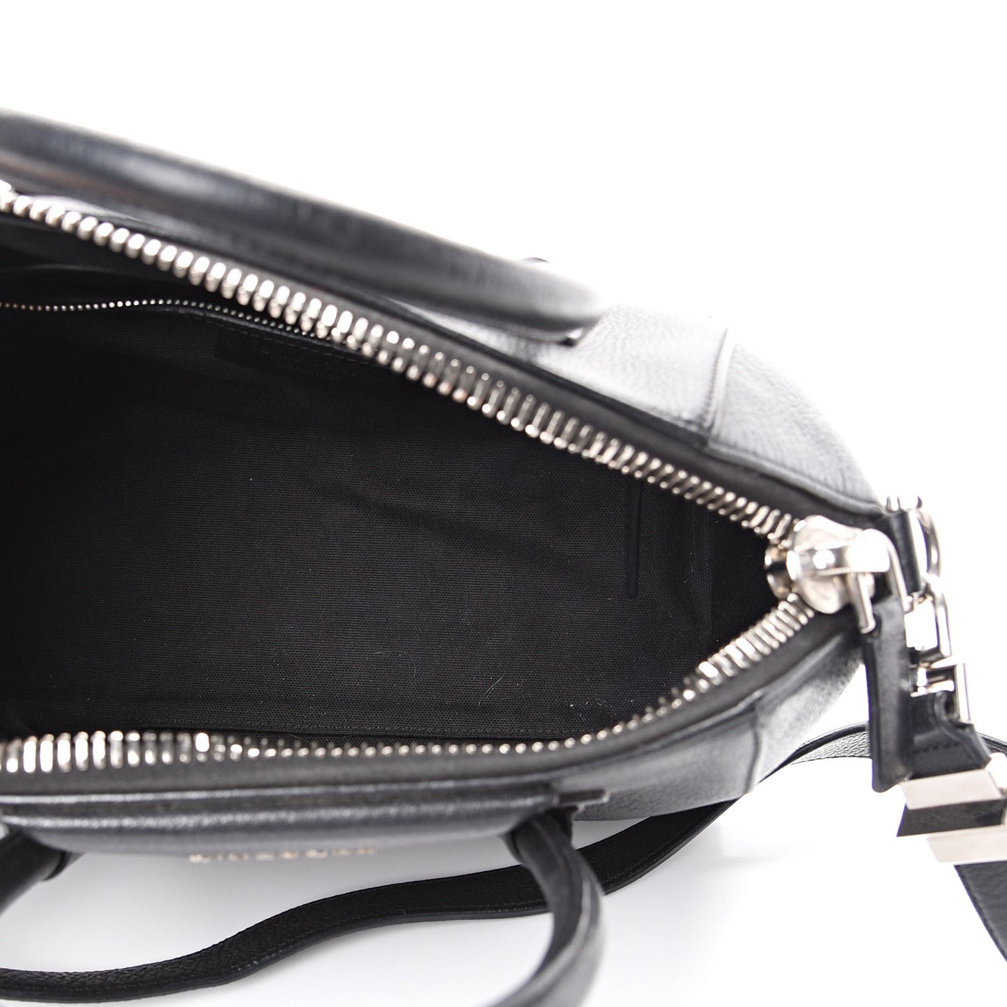 Sugar Goatskin Small Antigona Black