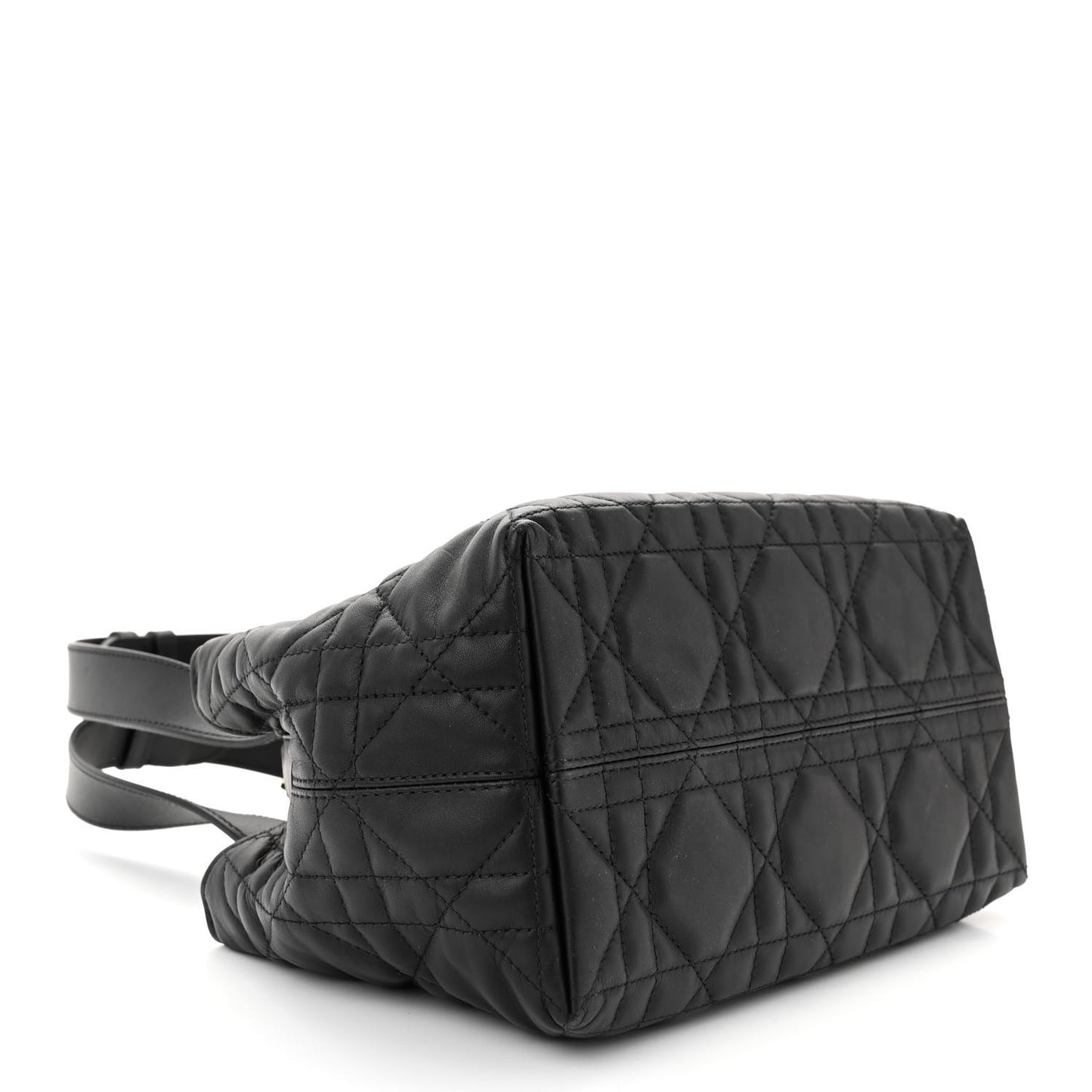 Calfskin Macrocannage Small Toujours Black