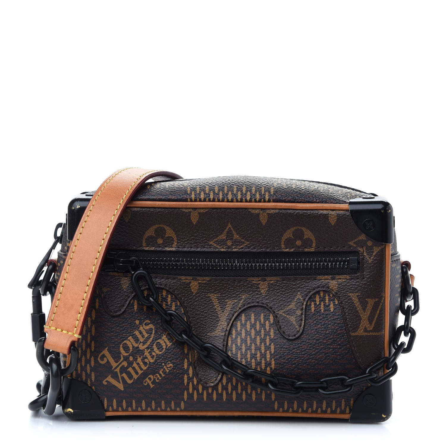 LOUIS VUITTON    ショルダーバッグ Louis Vuitton X NIGO Giant Damier Ebene Monogram Mini Soft Trunk