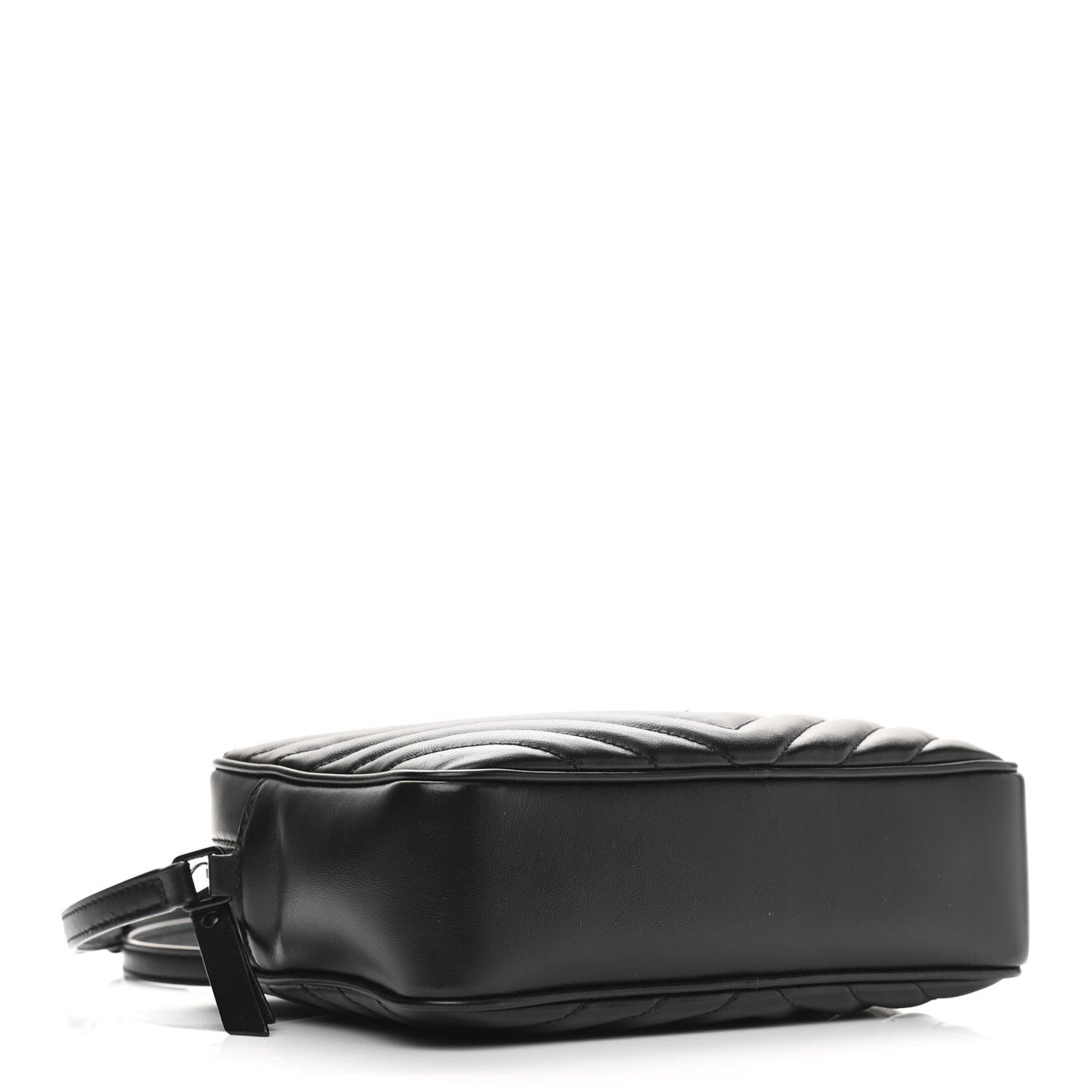 Calfskin Matelasse Monogram Lou Camera Bag Black