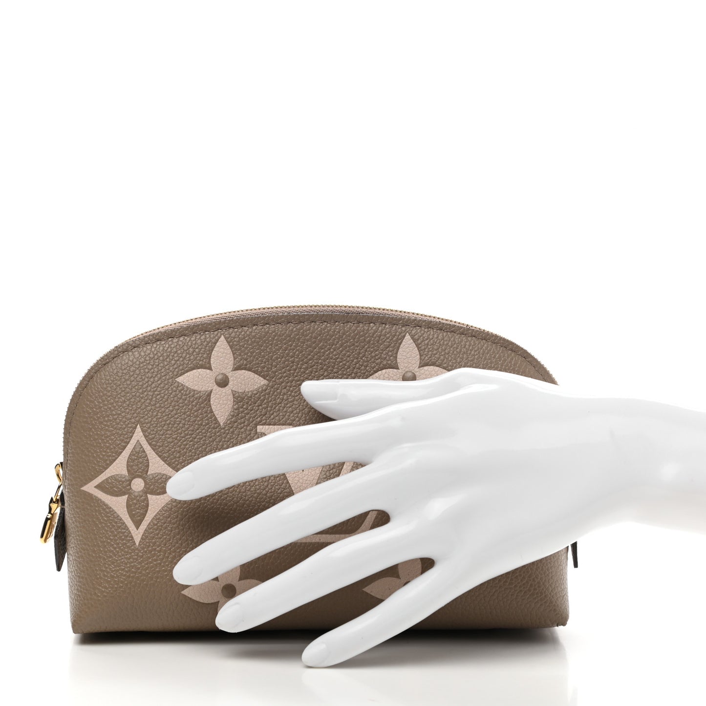 Empreinte Monogram Giant Cosmetic Pouch PM Tourterelle Crème