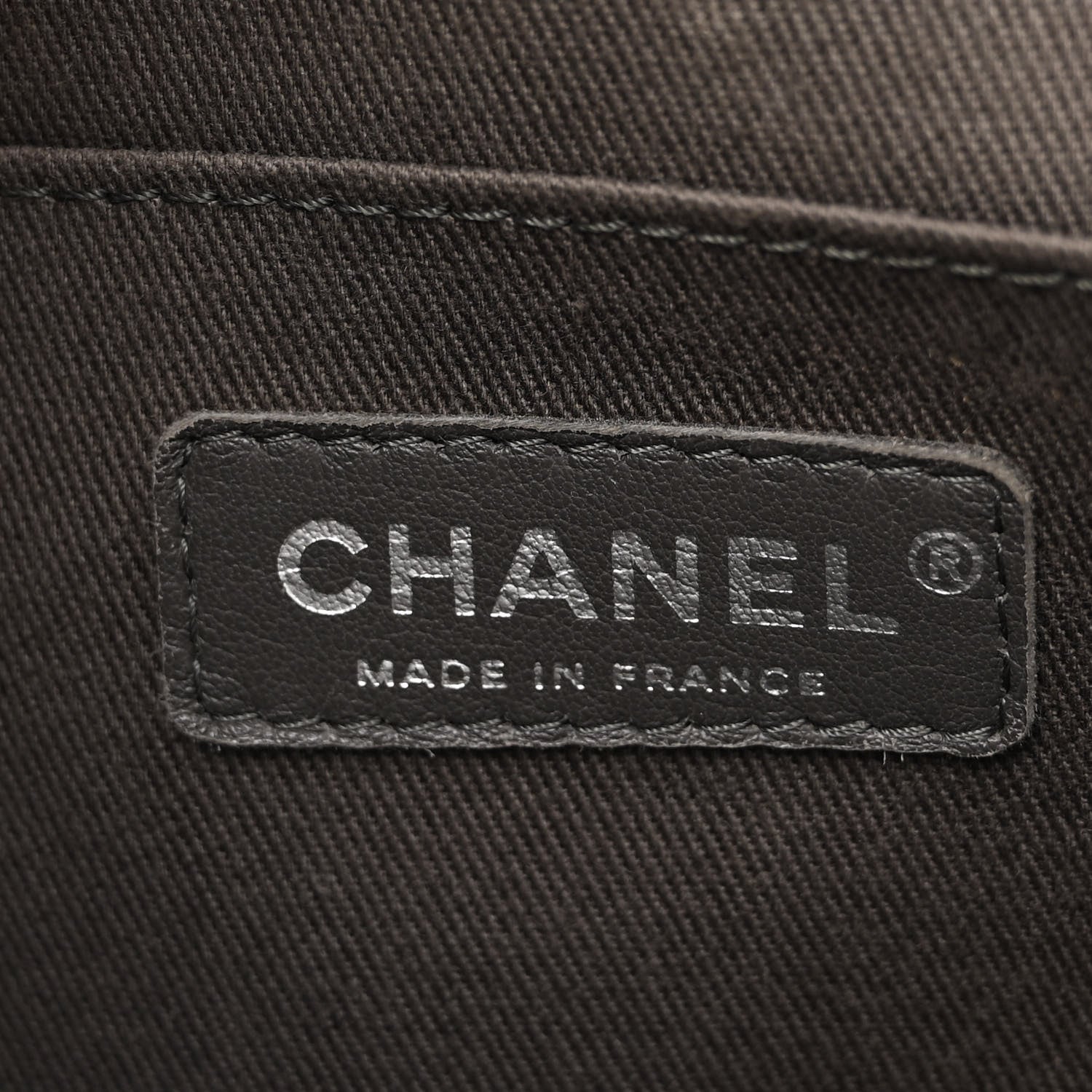 Chanel Grained Calfskin Small Neo Executive Shopper Tote Grey 9 of 17