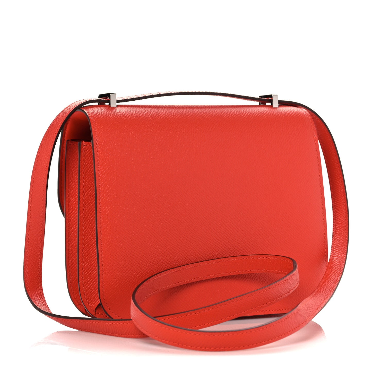 Epsom Enamel Constance 18 Capucine Sanguine