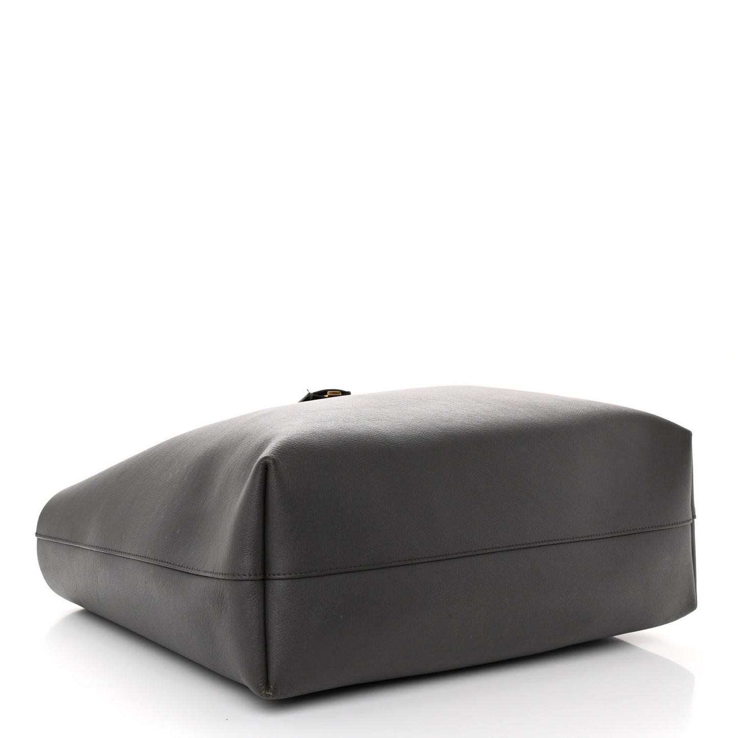 Calfskin Large Shopping Tote Fog