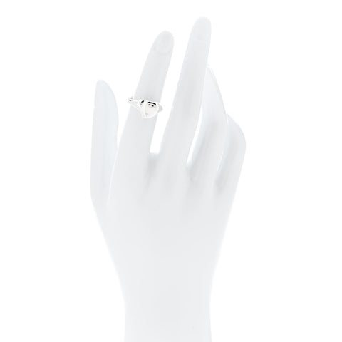 Sterling Silver Elsa Peretti Full Heart Ring 49 4.75