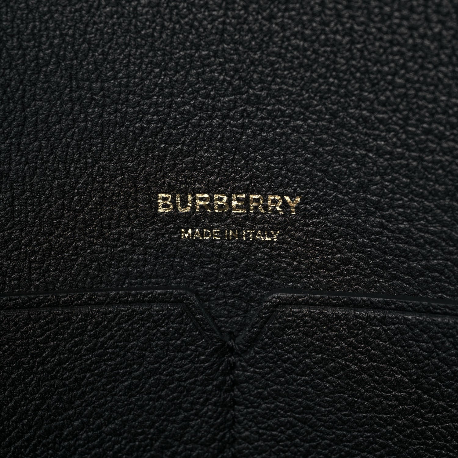 Burberry Calfskin Large Society Tote Black 6 of 12