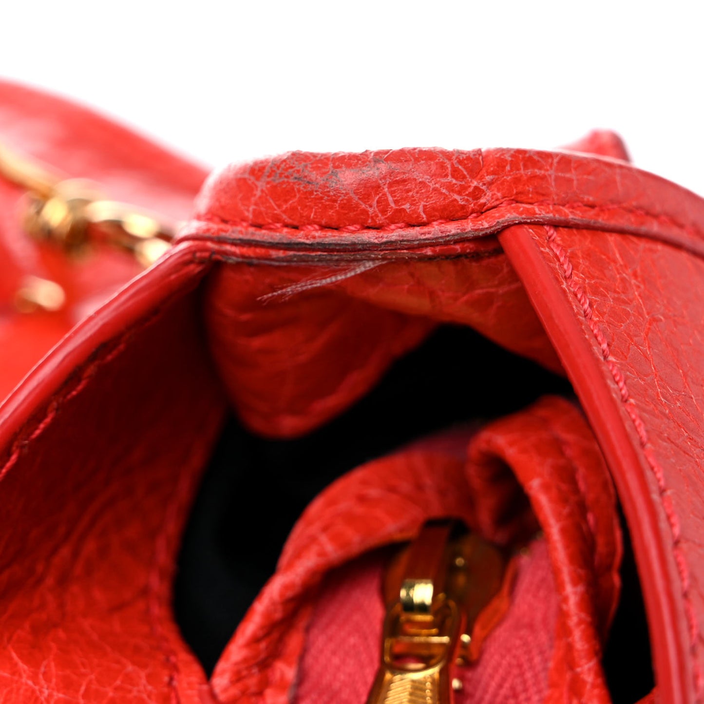 Agneau Giant 12 Gold Hardware City Rose Corail