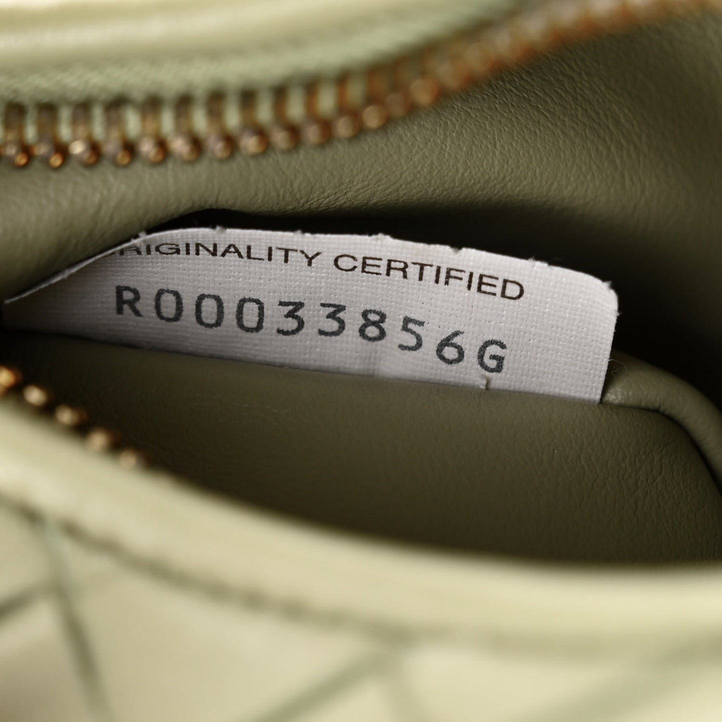 Nappa Intrecciato Mini Jodie Travertine