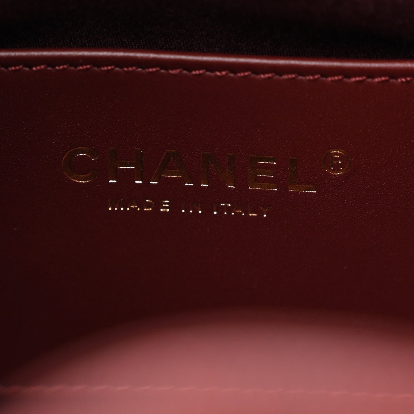 Caviar Quilted Small Chanel 25 Handbag Burgundy