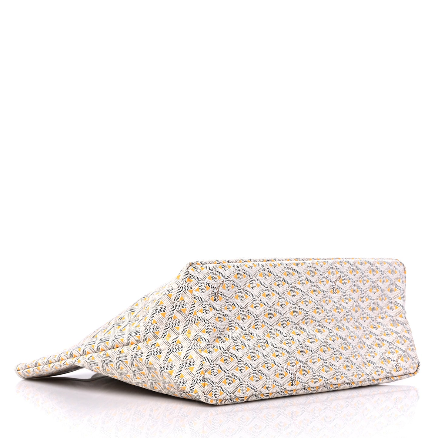 Goyardine Saint Louis Claire Voie PM White Yellow