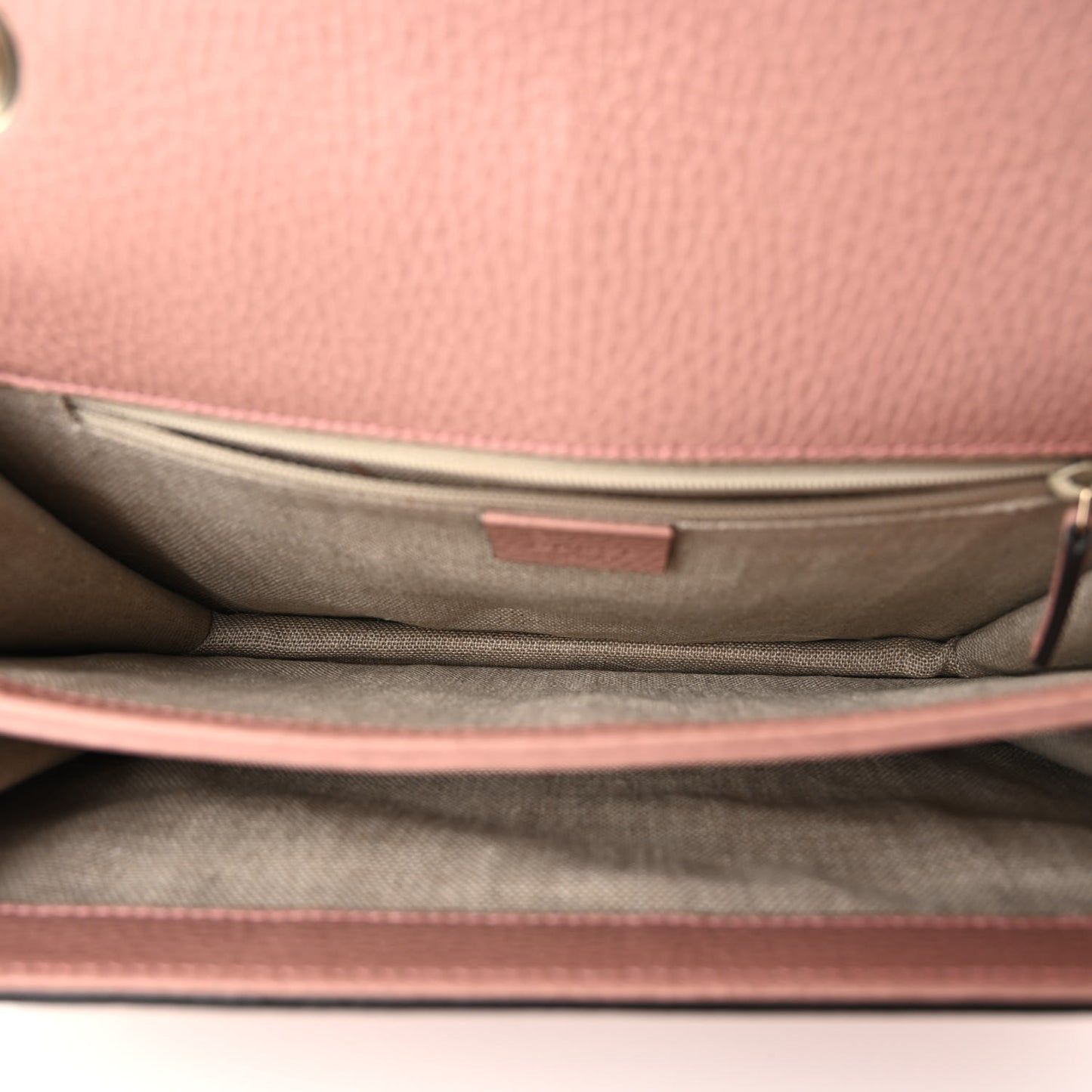 Dollar Calfskin Interlocking G Shoulder Bag Soft Pink