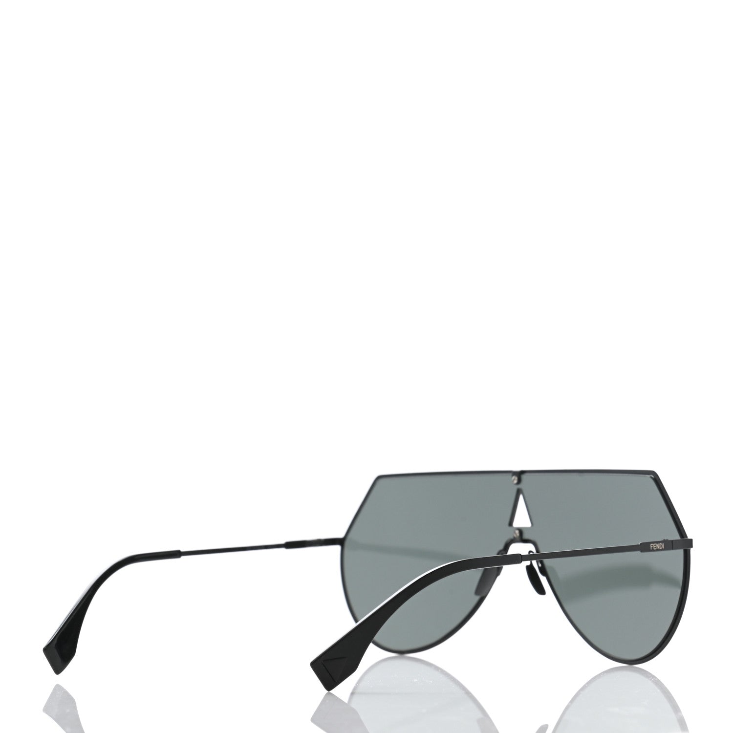 Fendi Metal Mirrored Eyeline Sunglasses FF 0193/S Black 4 of 7