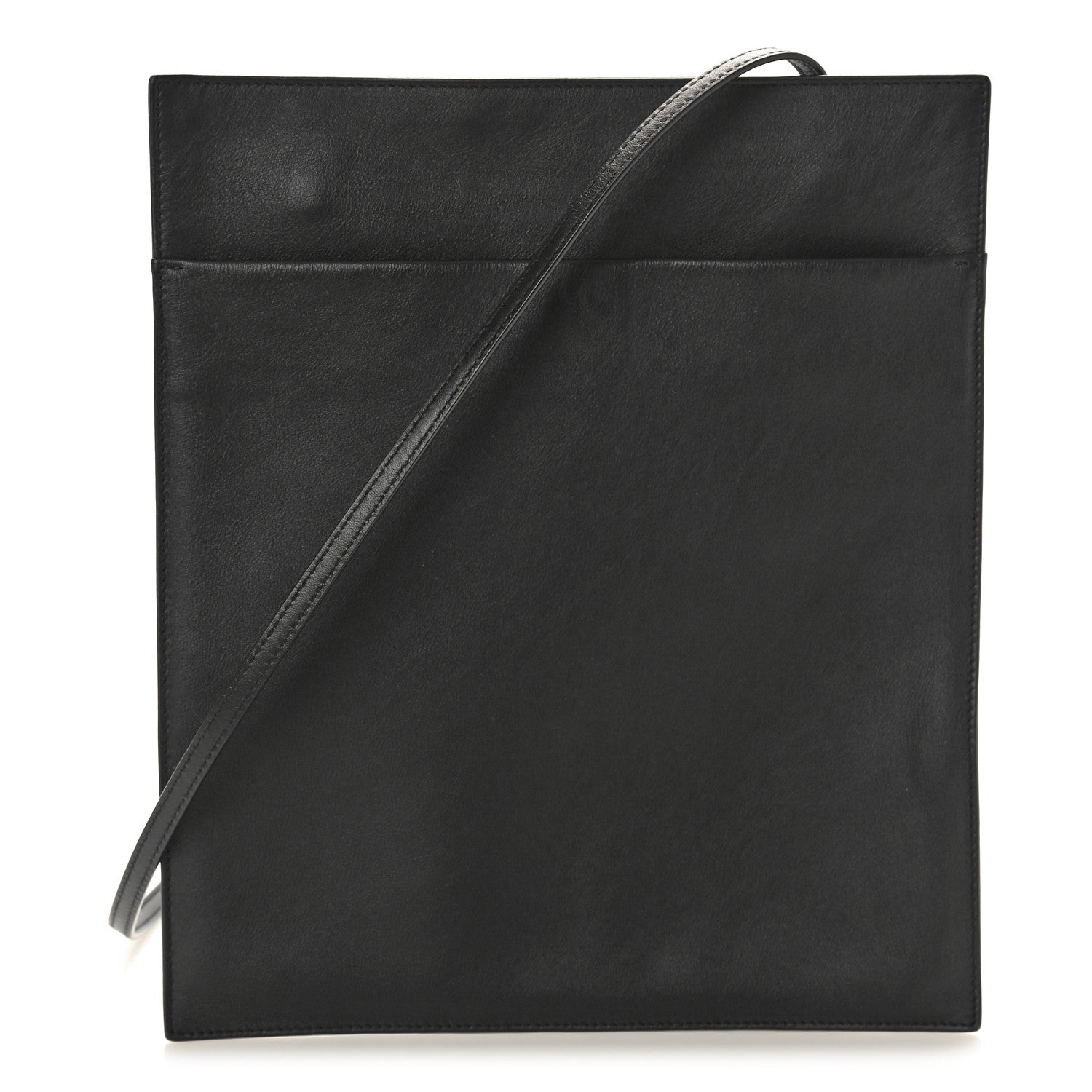 The Row Calfskin Pocket Crossbody Black 1 of 9