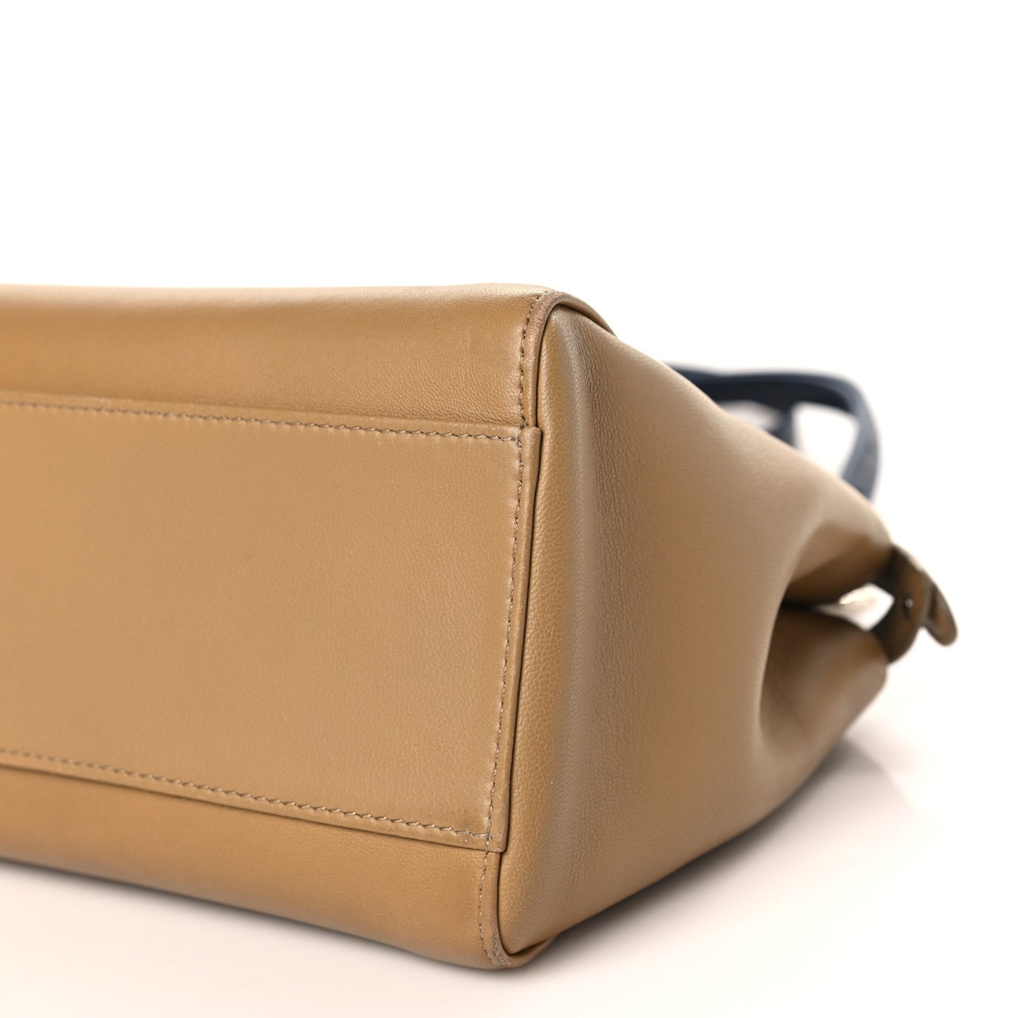 Nappa Colorblock Mini Peekaboo Iconic Satchel Cuoio Oceano Multicolor