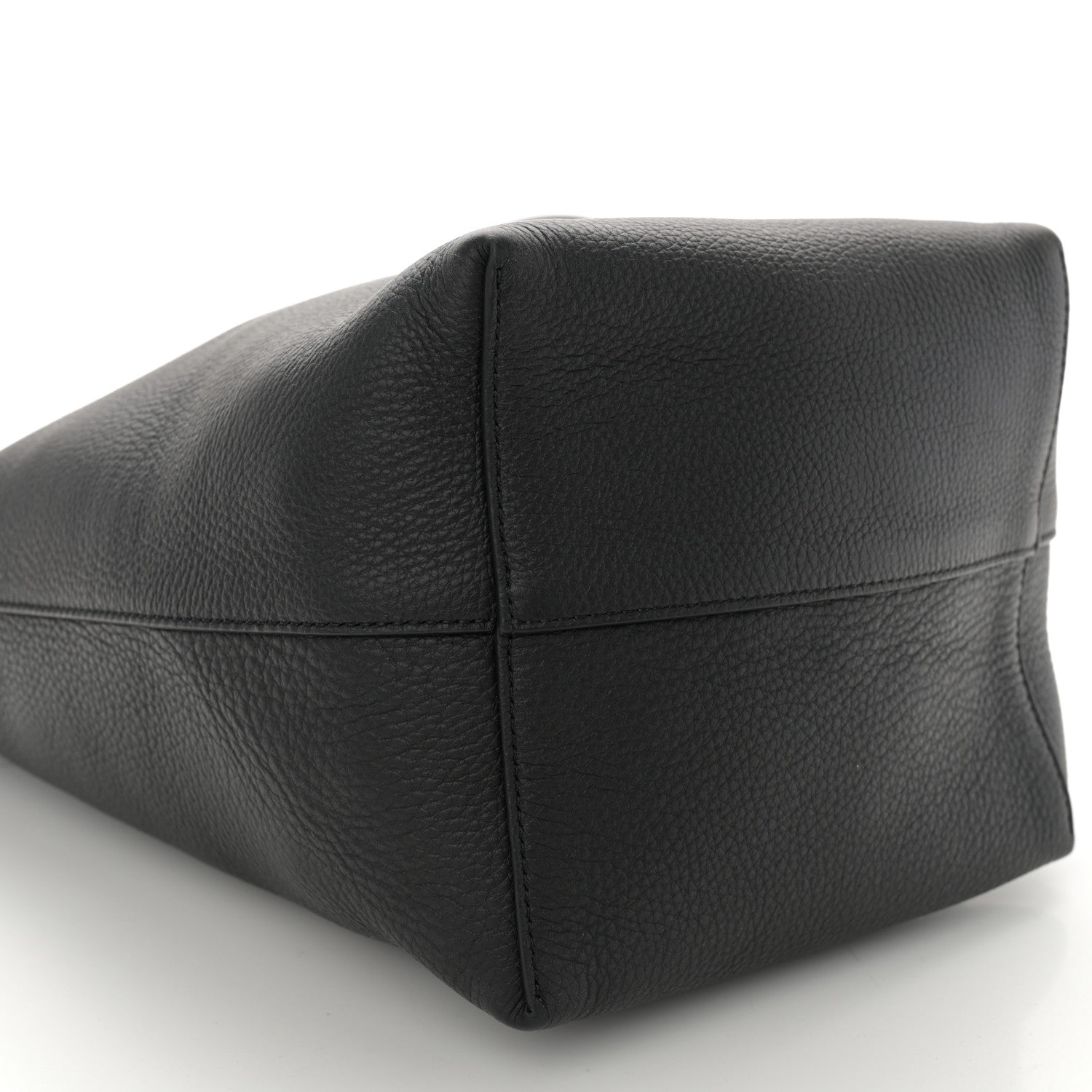 The Row Grained Calfskin Medium N/S Park Tote Black 8 of 10
