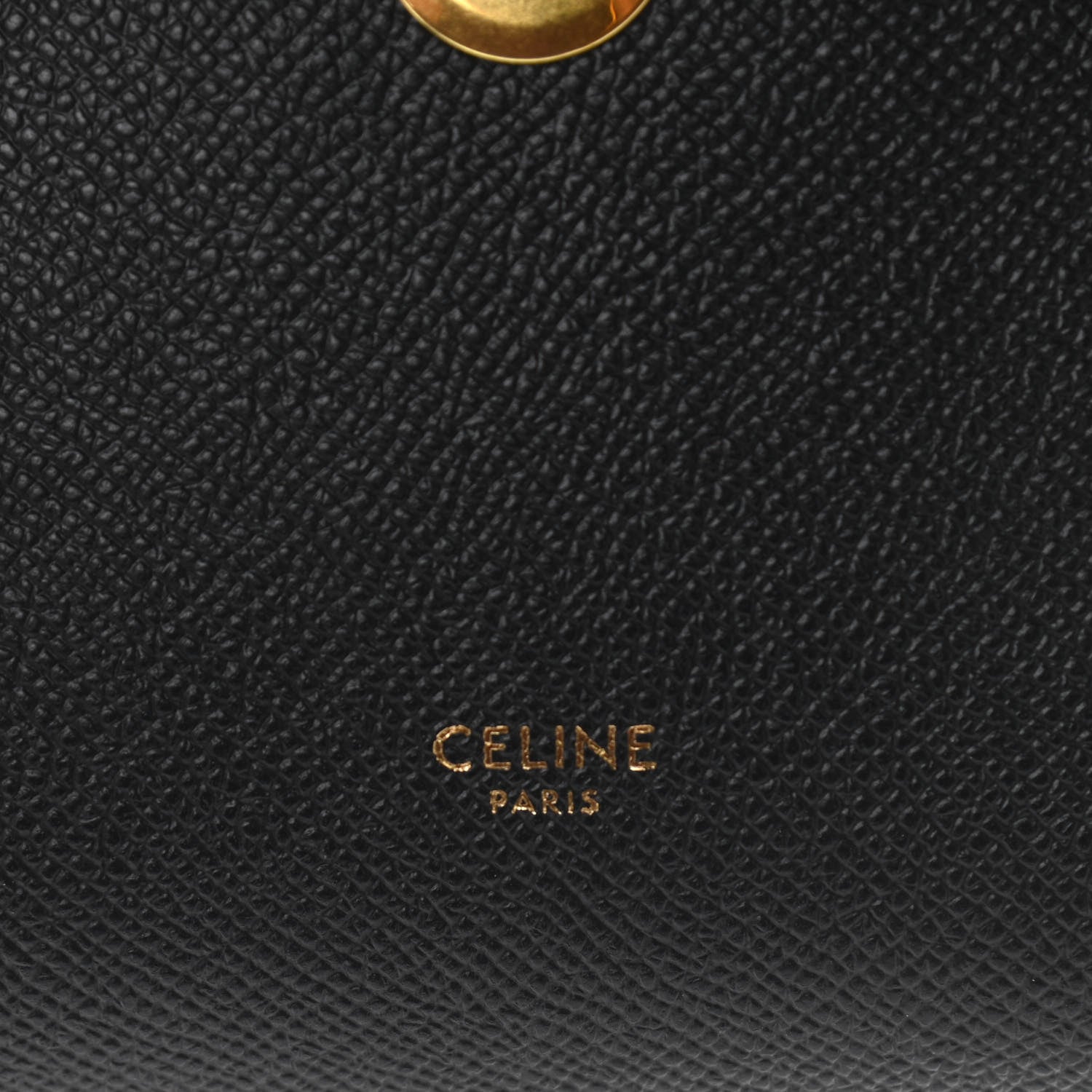 Celine Grained Calfskin Pico Belt Bag Black 5 of 9