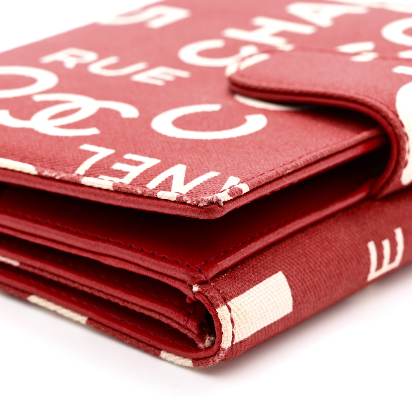 Canvas 31 Rue Cambon By The Sea Wallet Red