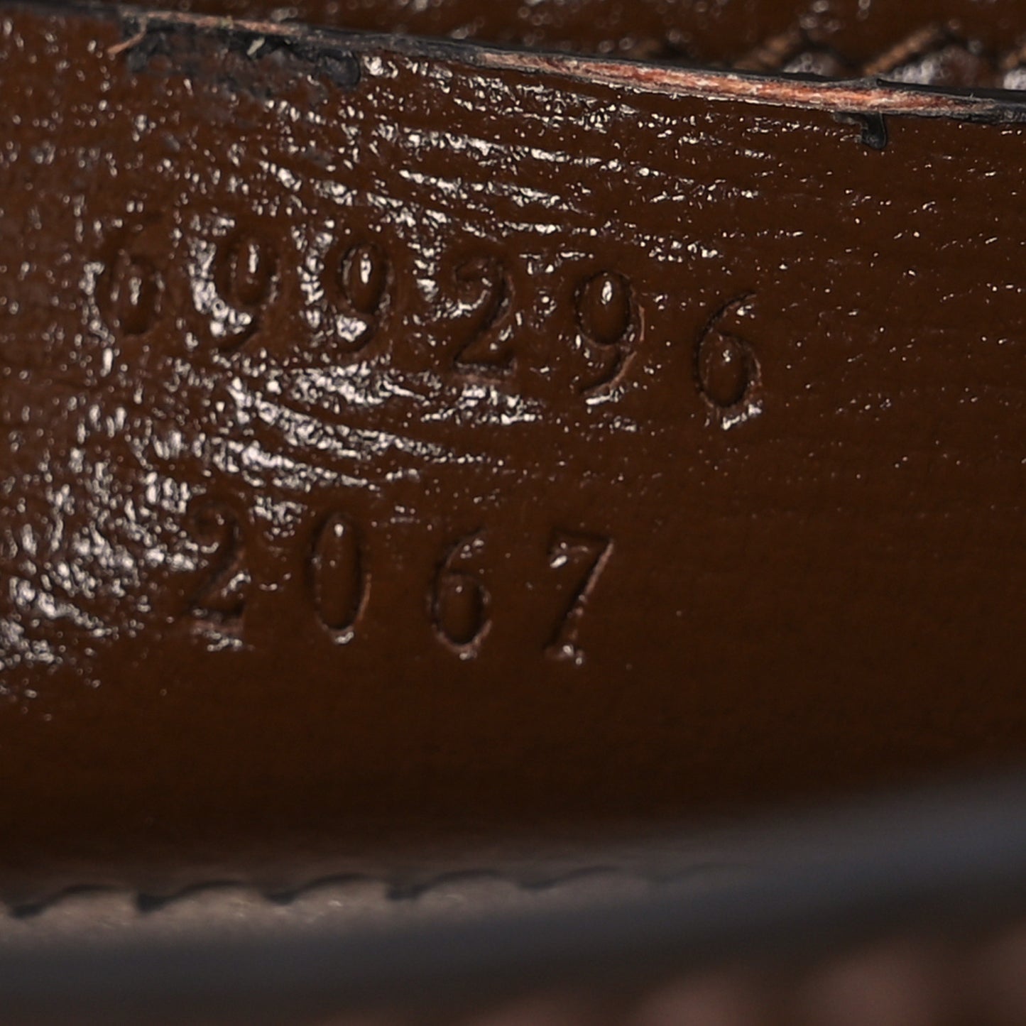 GG Supreme Monogram Mini Horsebit 1955 Shoulder Bag Beige Brown Sugar