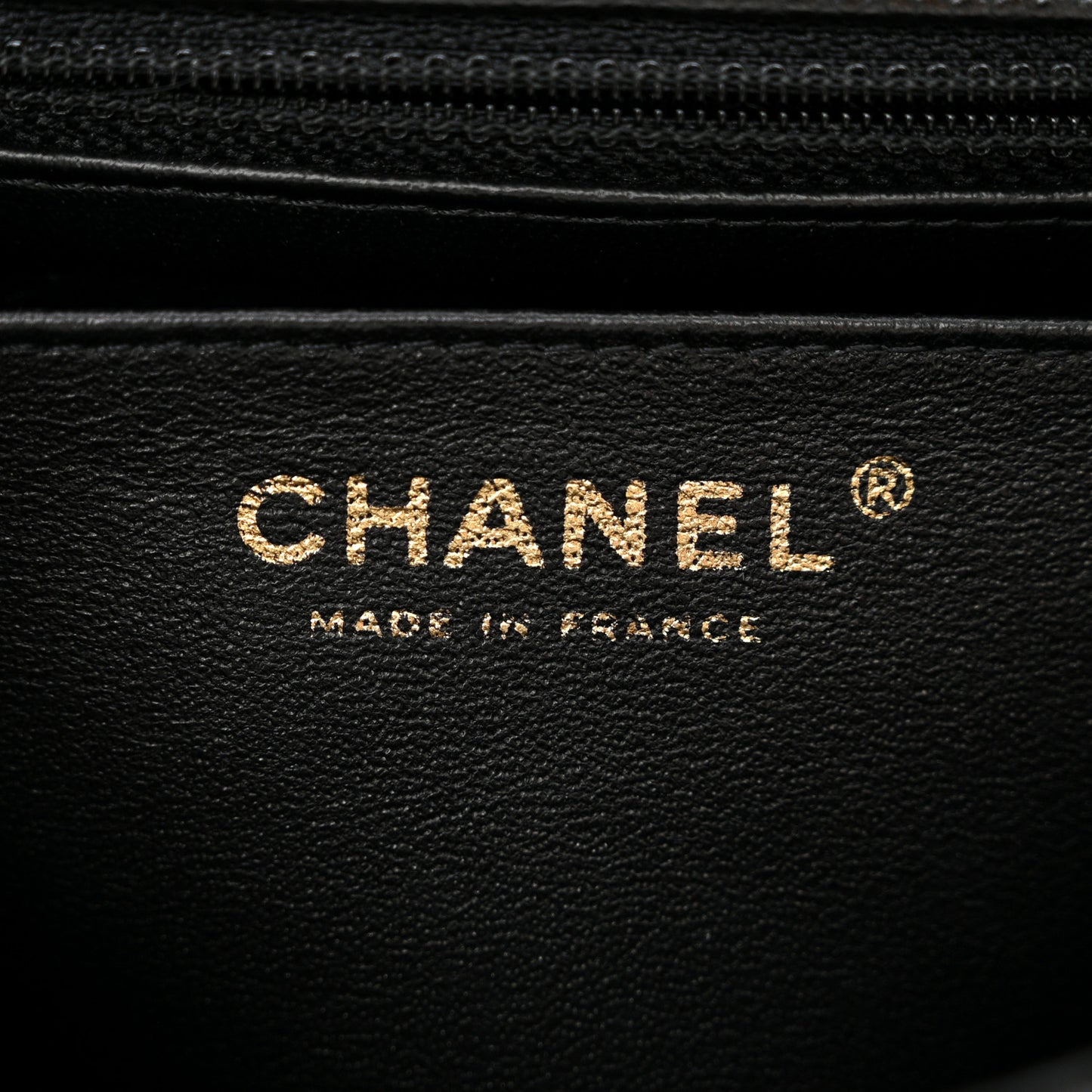 Caviar Quilted Mini Square Flap Black