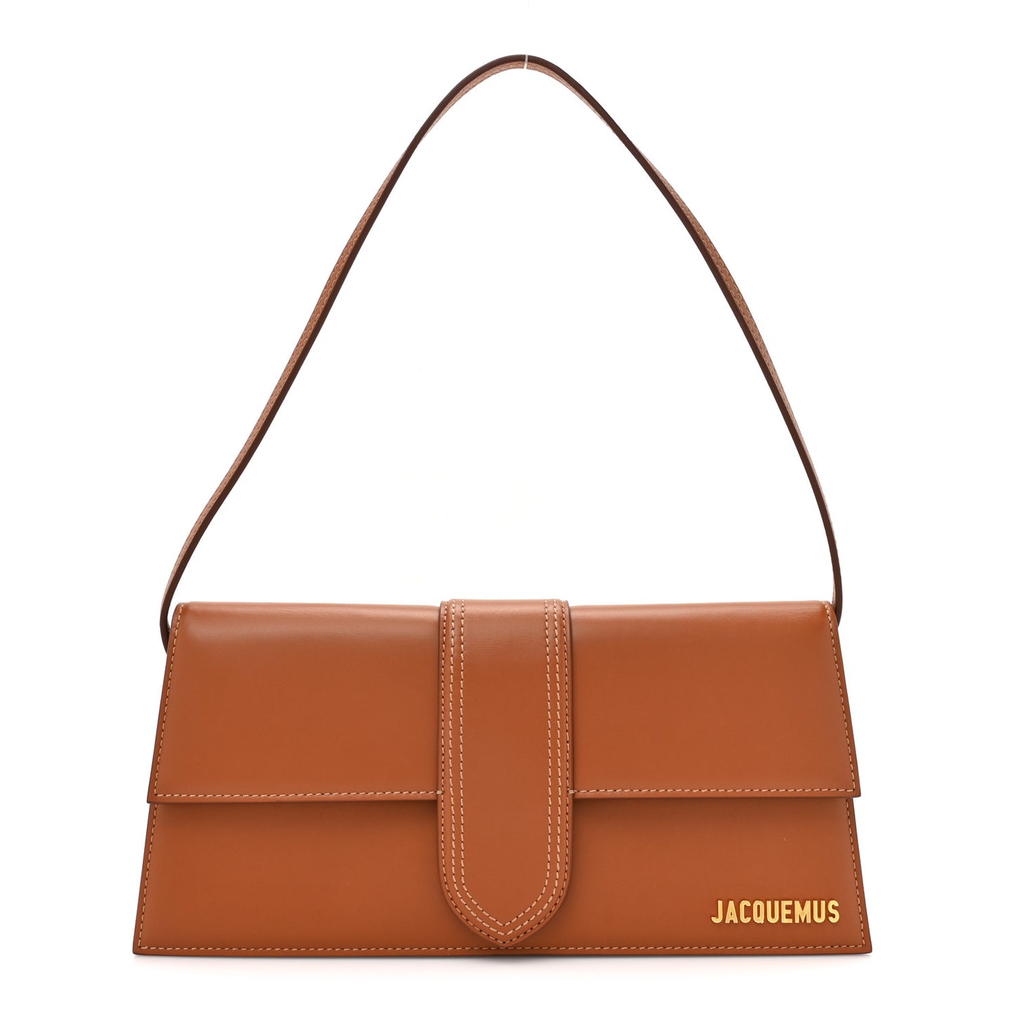 Smooth Calfskin Le Bambino Long Light Brown