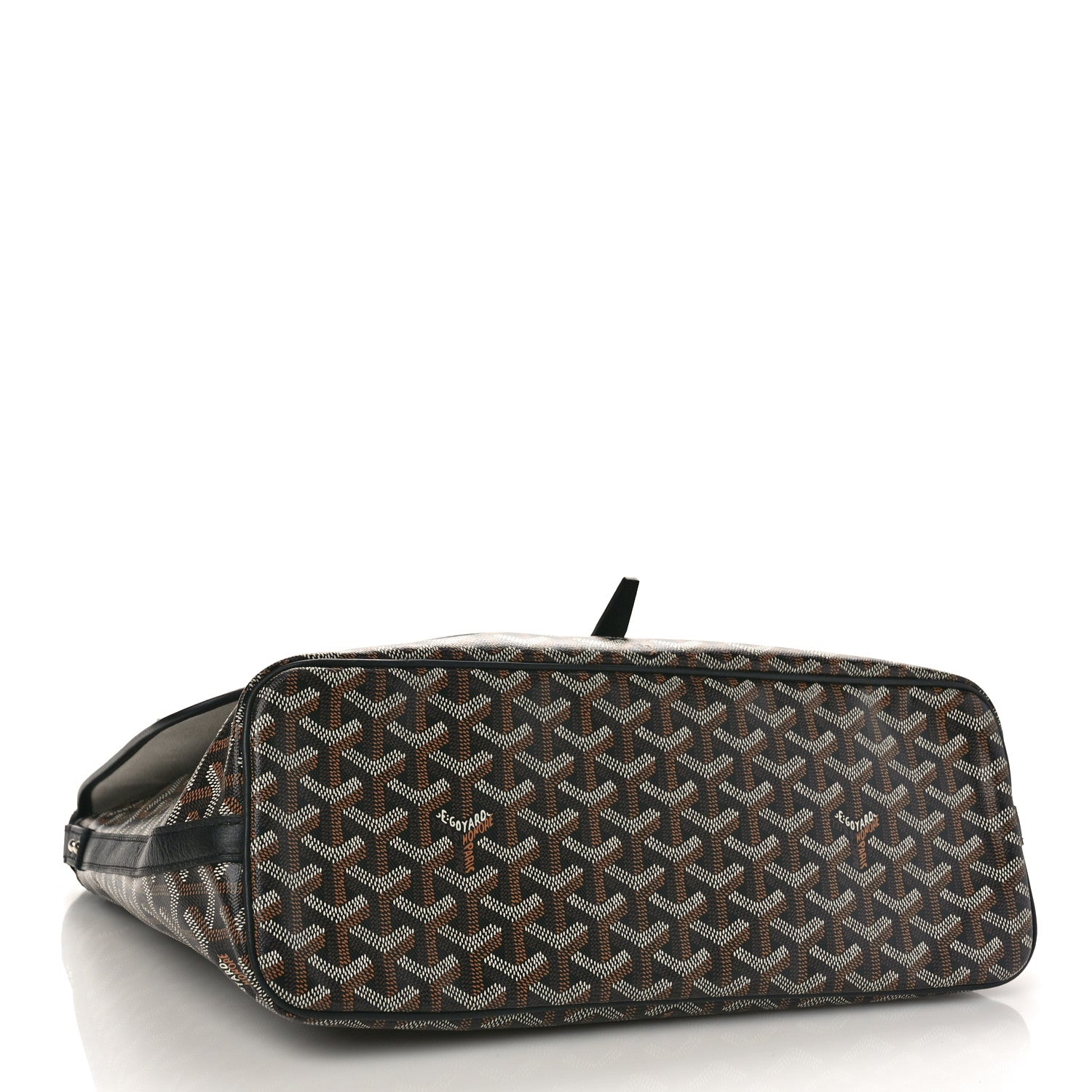 Goyard Goyardine Capetien Messenger Bag Black 4 of 8