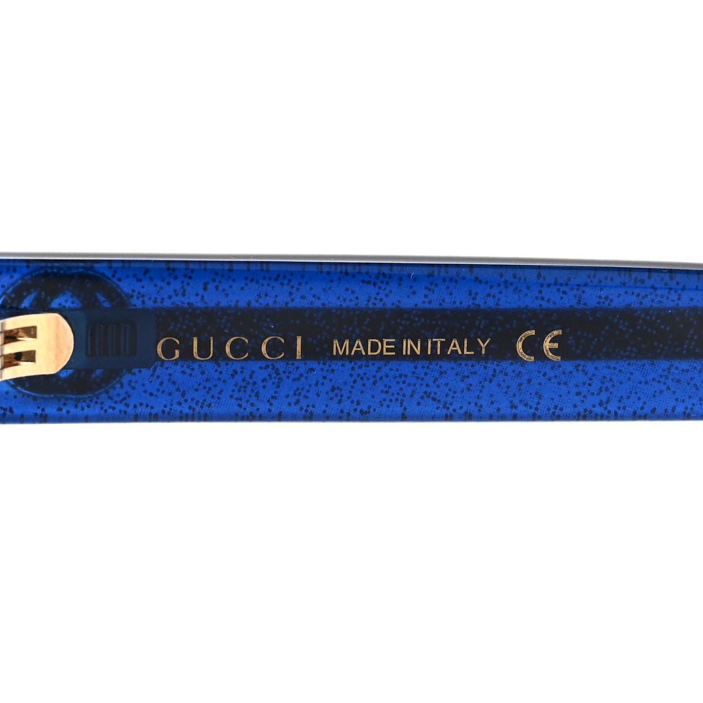 Acetate Round Web Sunglasses GG 0035S Blue