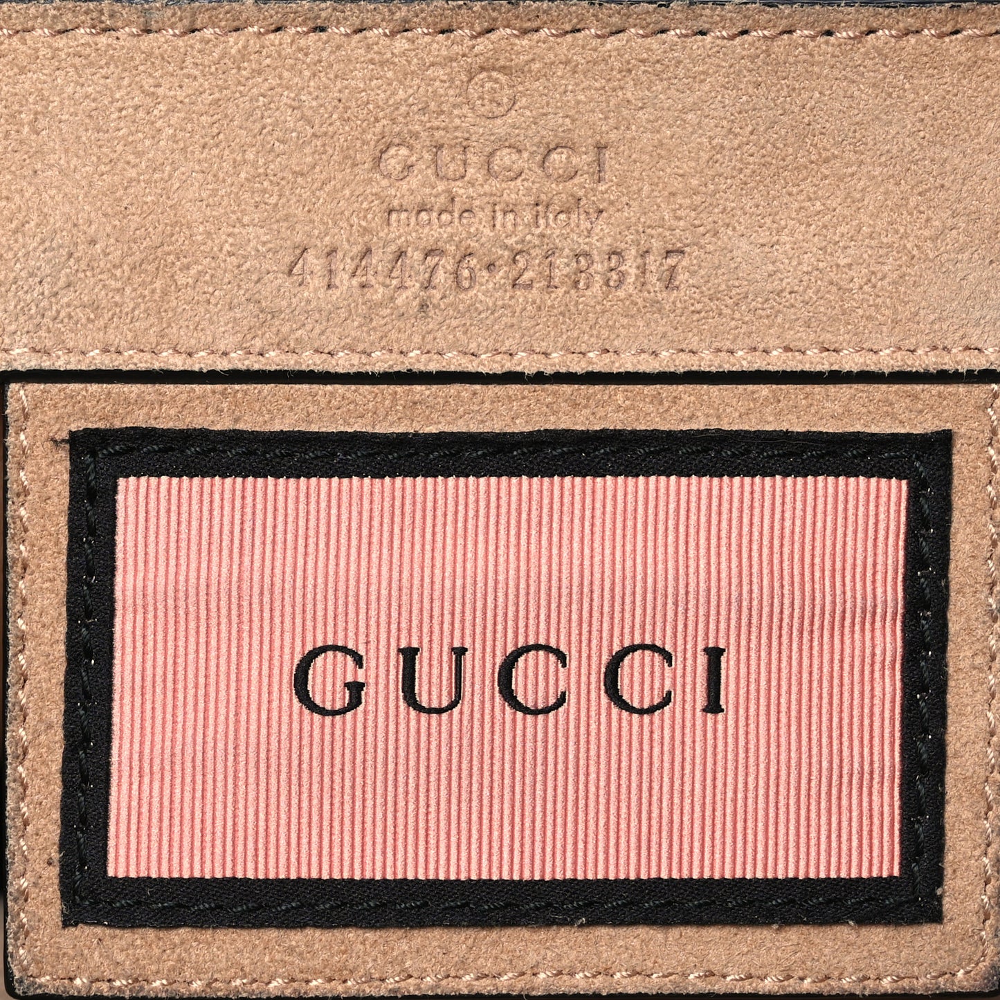 Calfskin GucciGhost Real Medium XL Tote Black Yellow