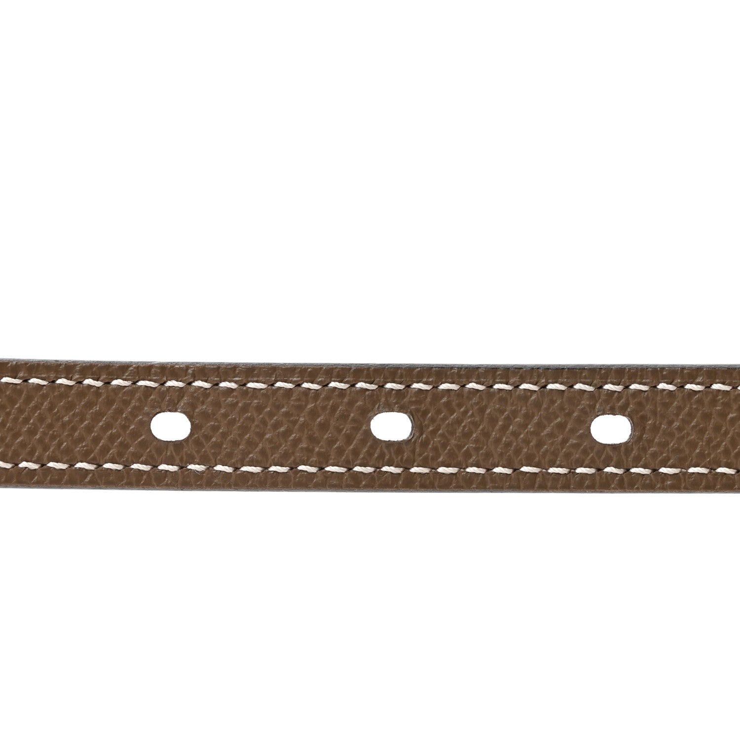Hermes Epsom Swift 13mm Lucky 15 Belt 70 28 Etoupe Nata 4 of 6