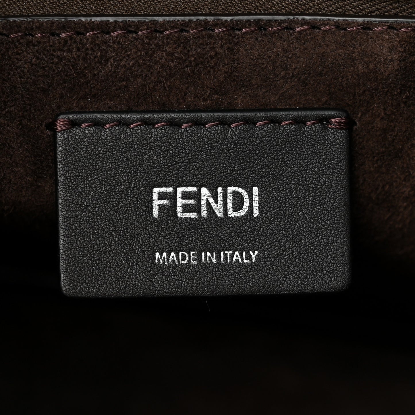 Vitello Medium Simply Fendi Shoulder Bag Black