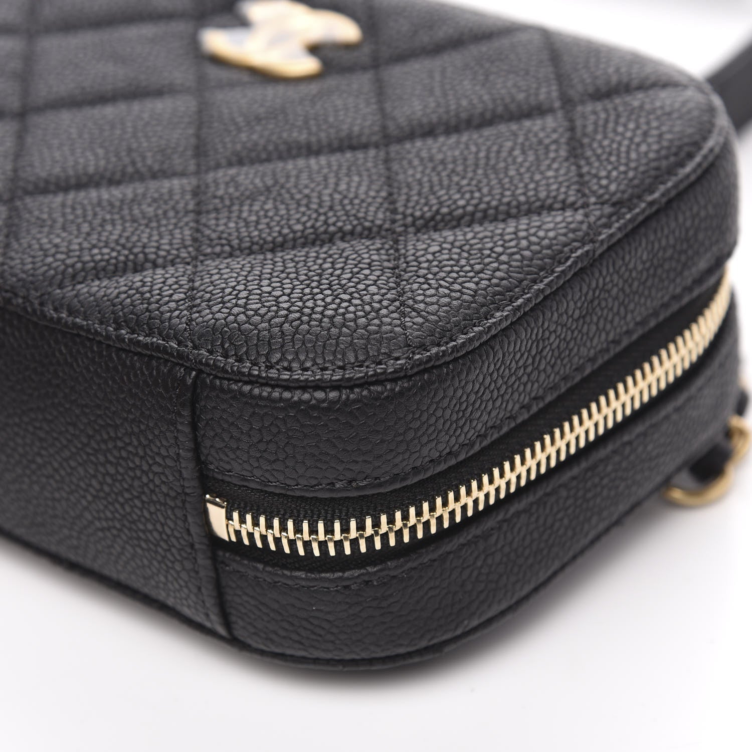 Chanel Caviar Quilted Waist Bag Black 10 of 10
