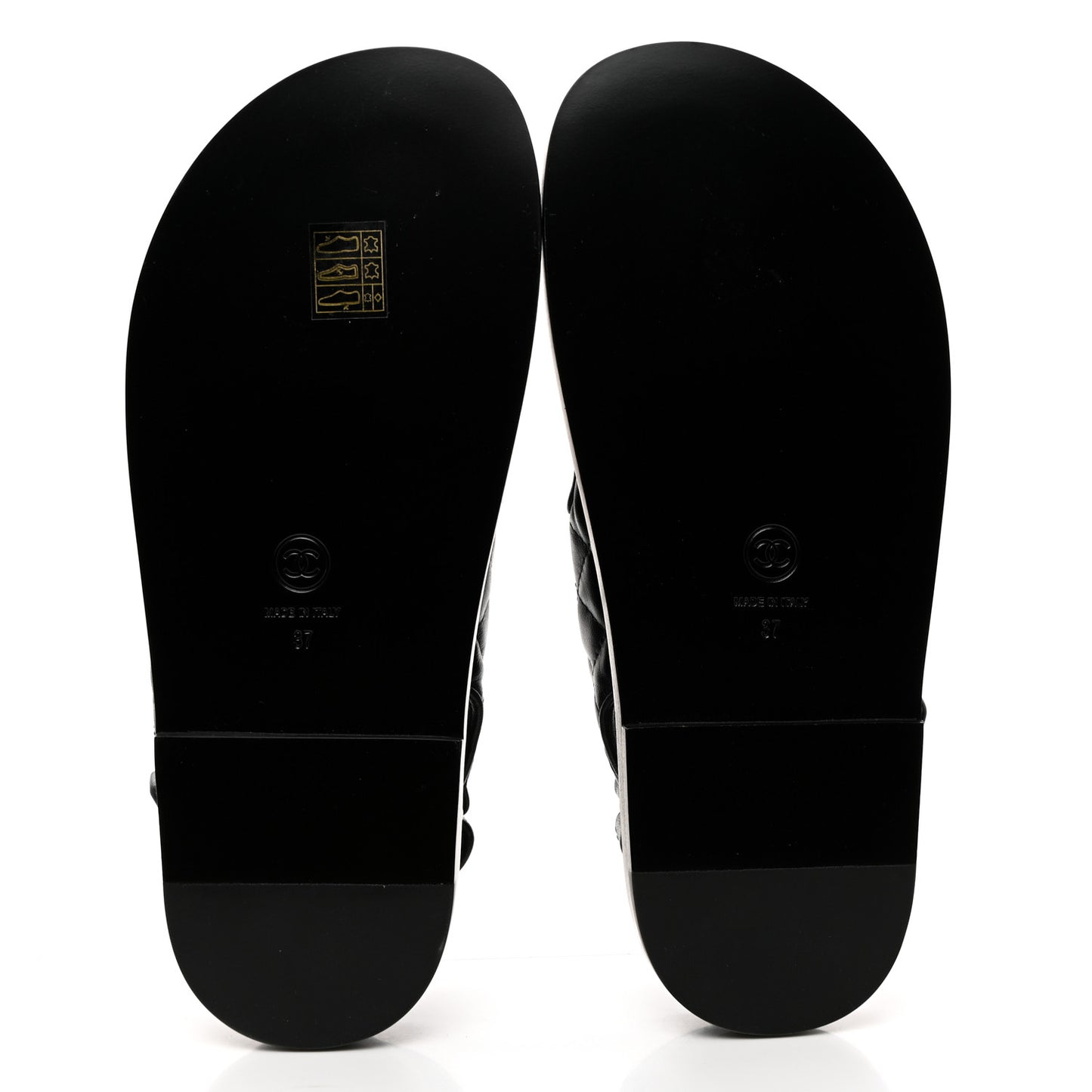 Lambskin Velcro Dad Sandals 37 So Black