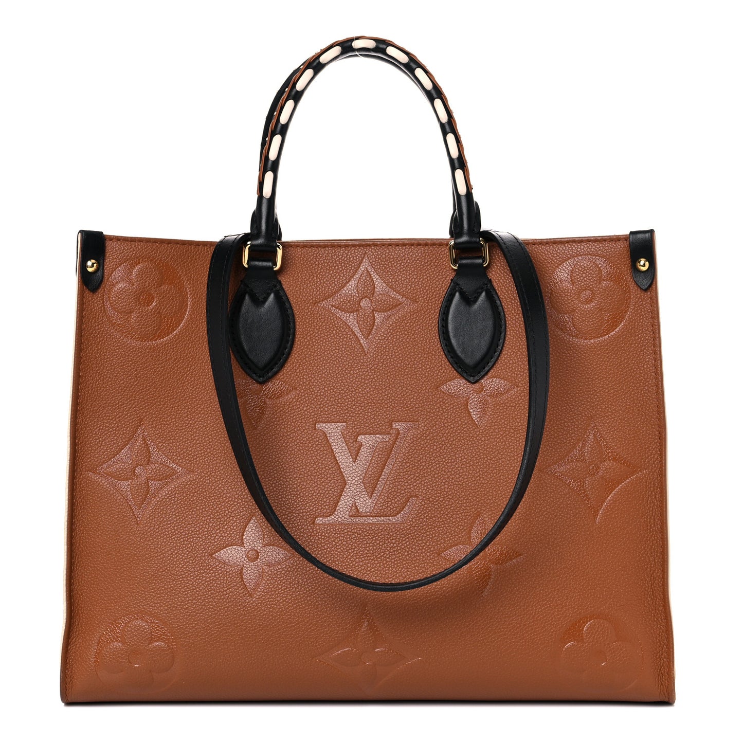 Empreinte Monogram Giant Wild At Heart Onthego MM Caramel
