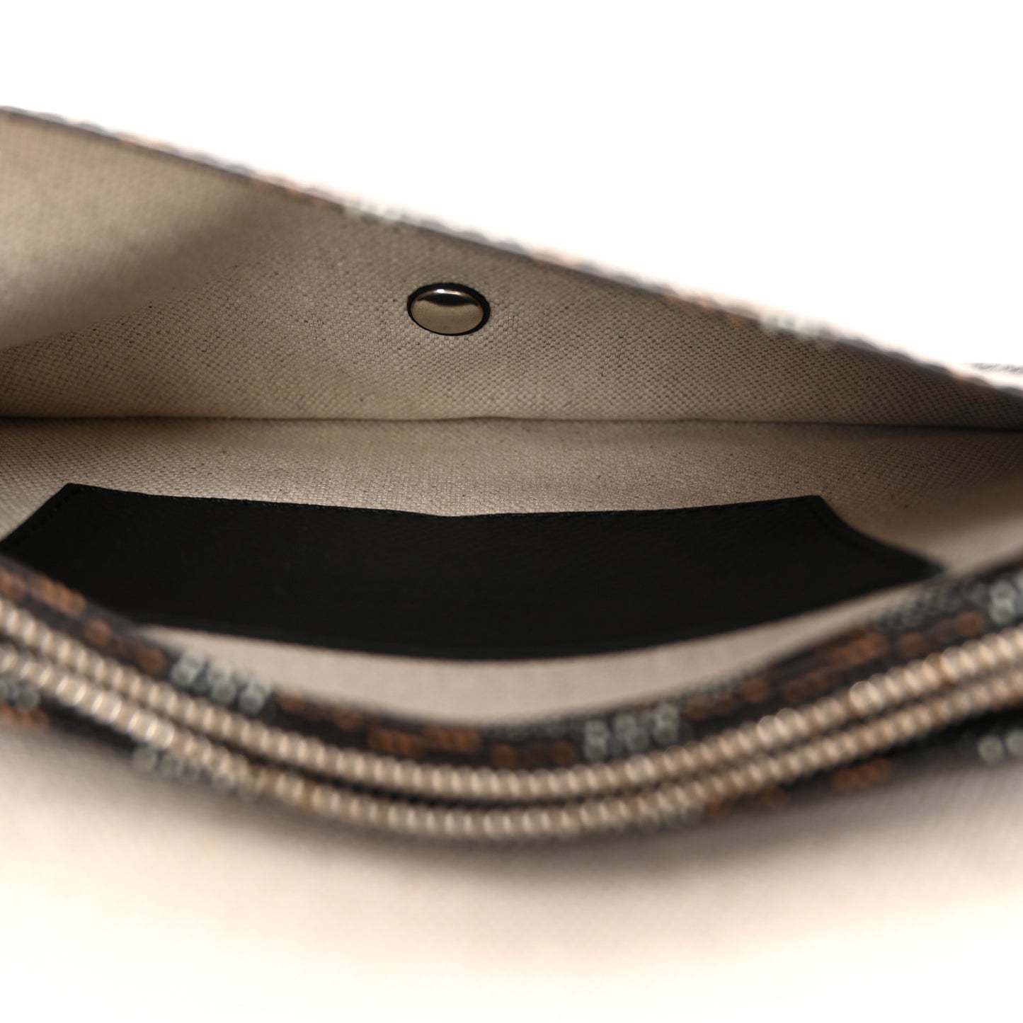 Goyardine Plumet Wallet Clutch Black