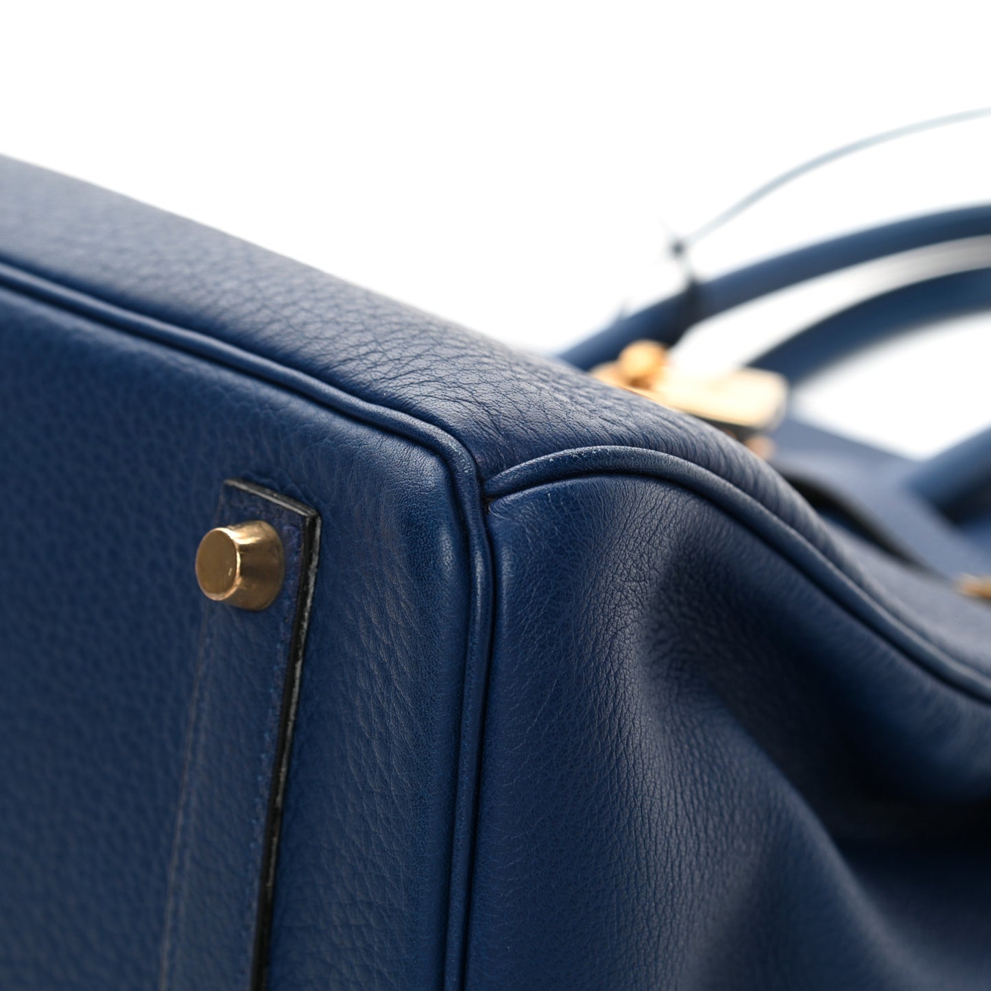 Taurillon Clemence Birkin 35 Bleu Brighton