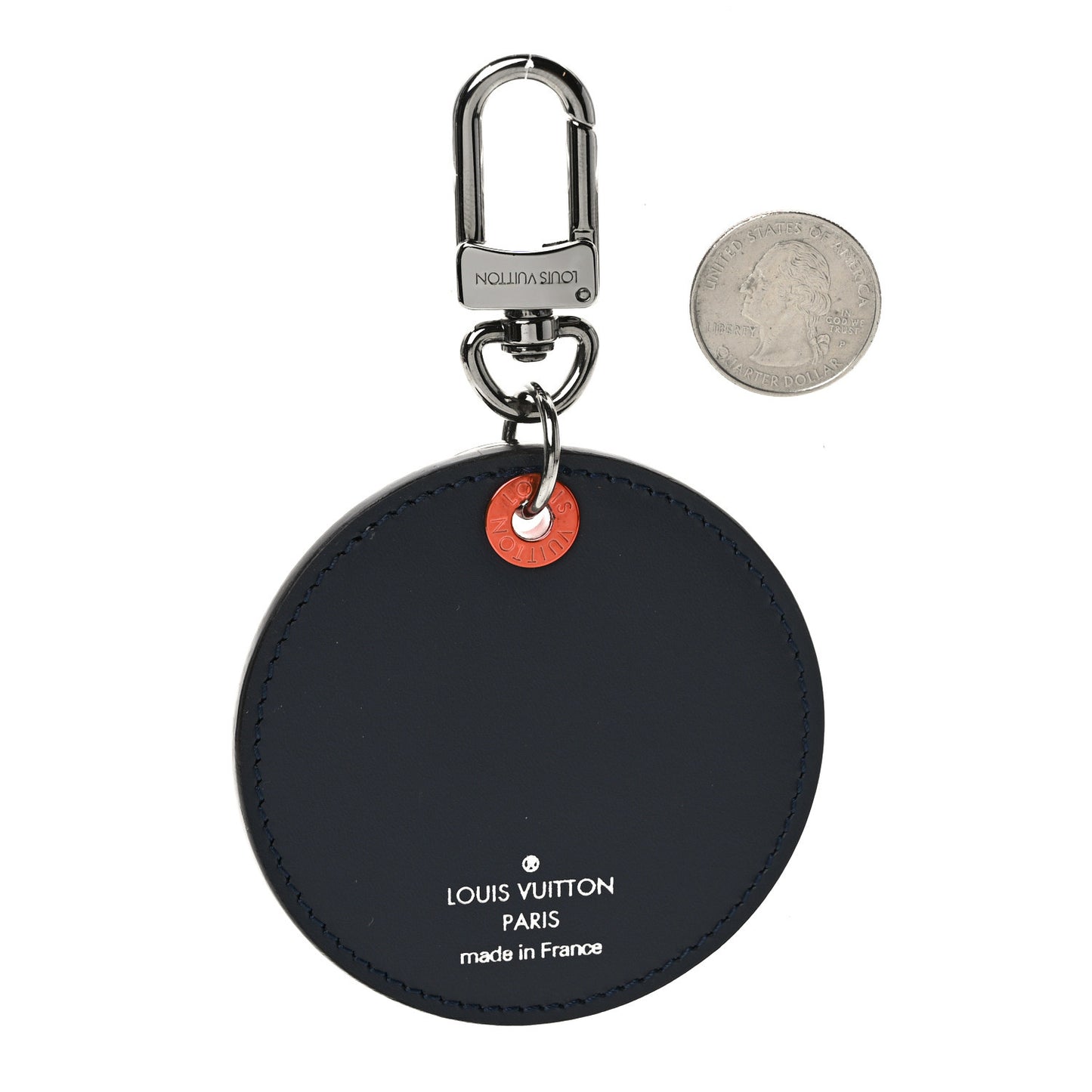 LOUIS VUITTON Monogram Upside Down Illustre Bag Charm Key Ring