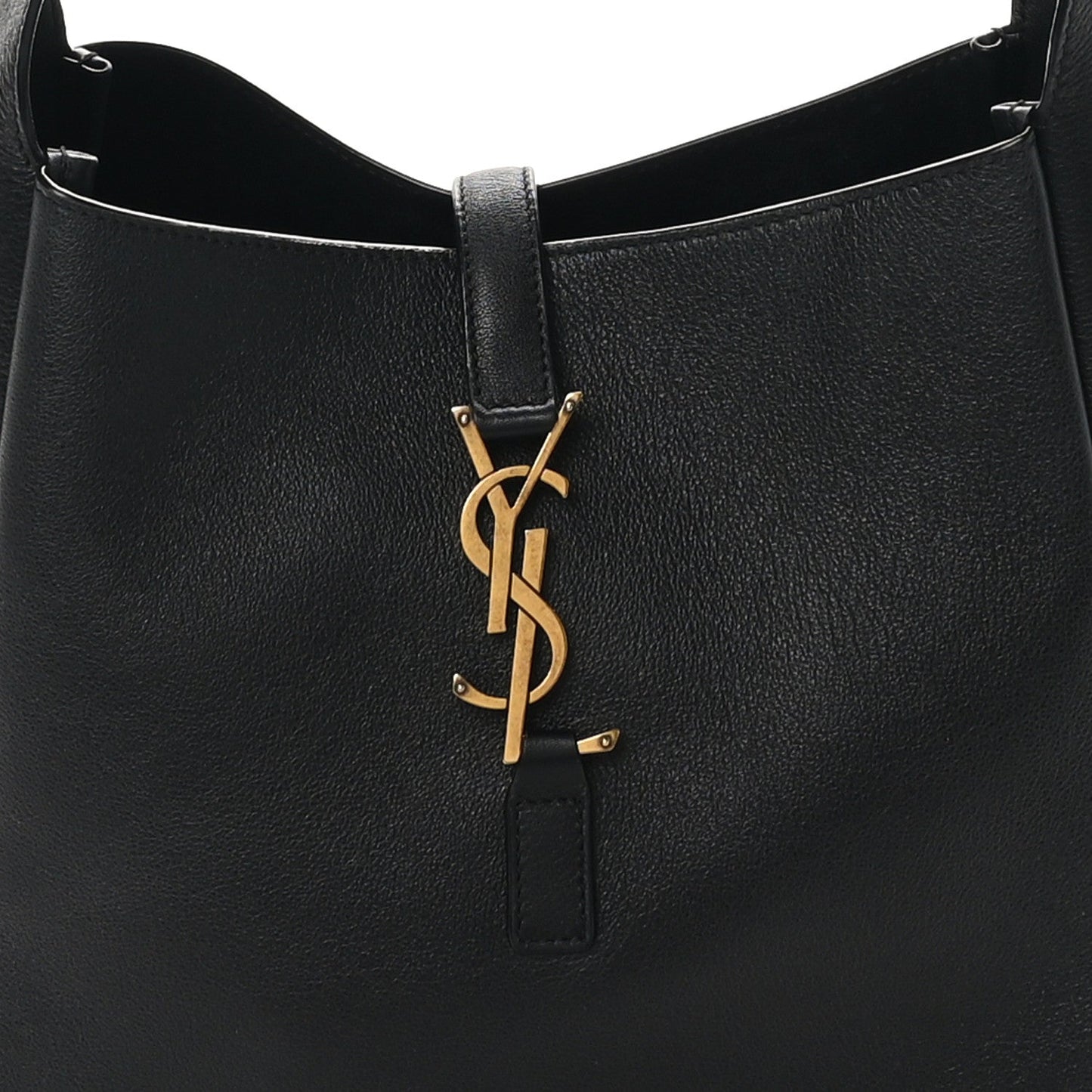 Smooth Calfskin Small Le 5 A 7 Soft Hobo Black
