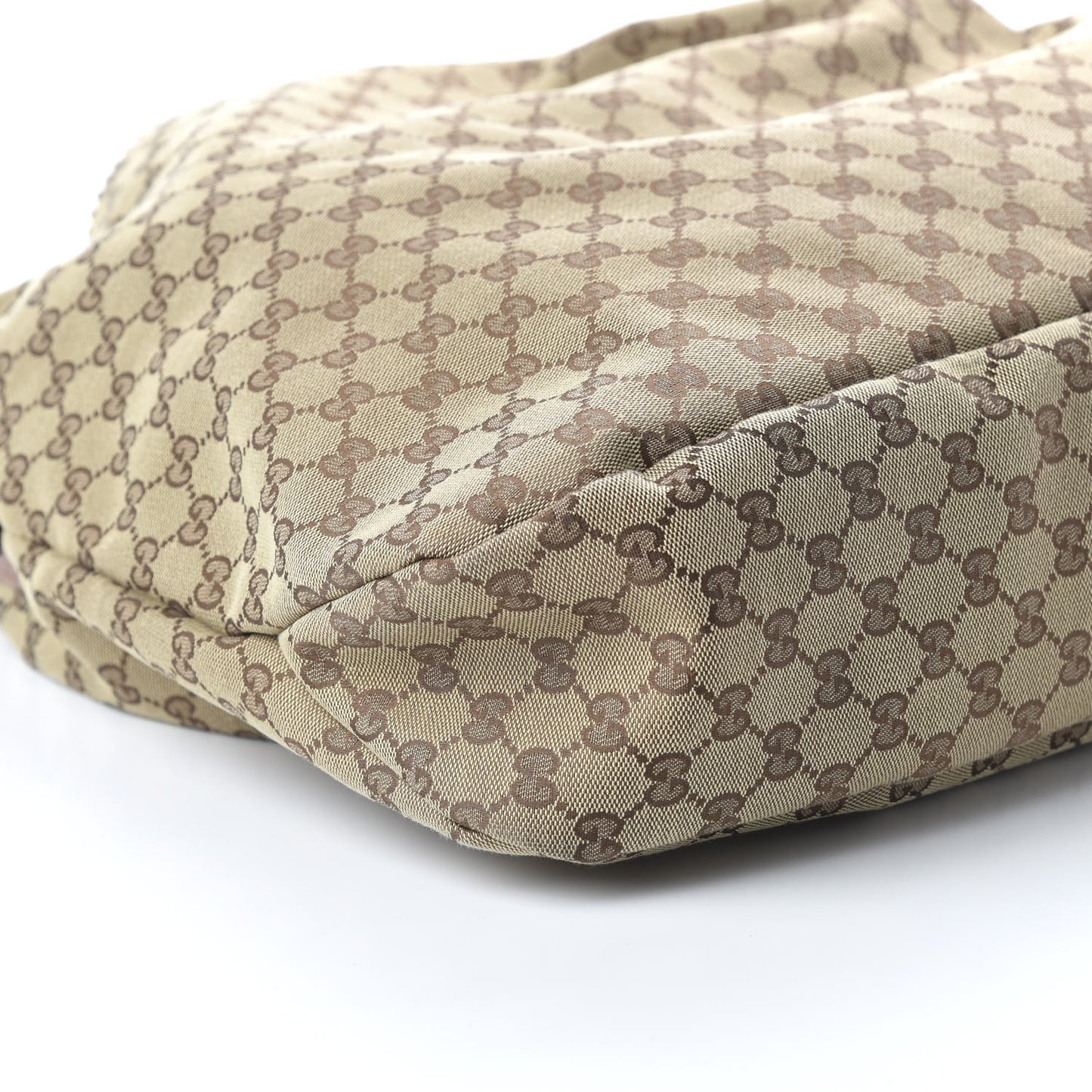 Monogram Large Horsebit Chain Hobo Brown