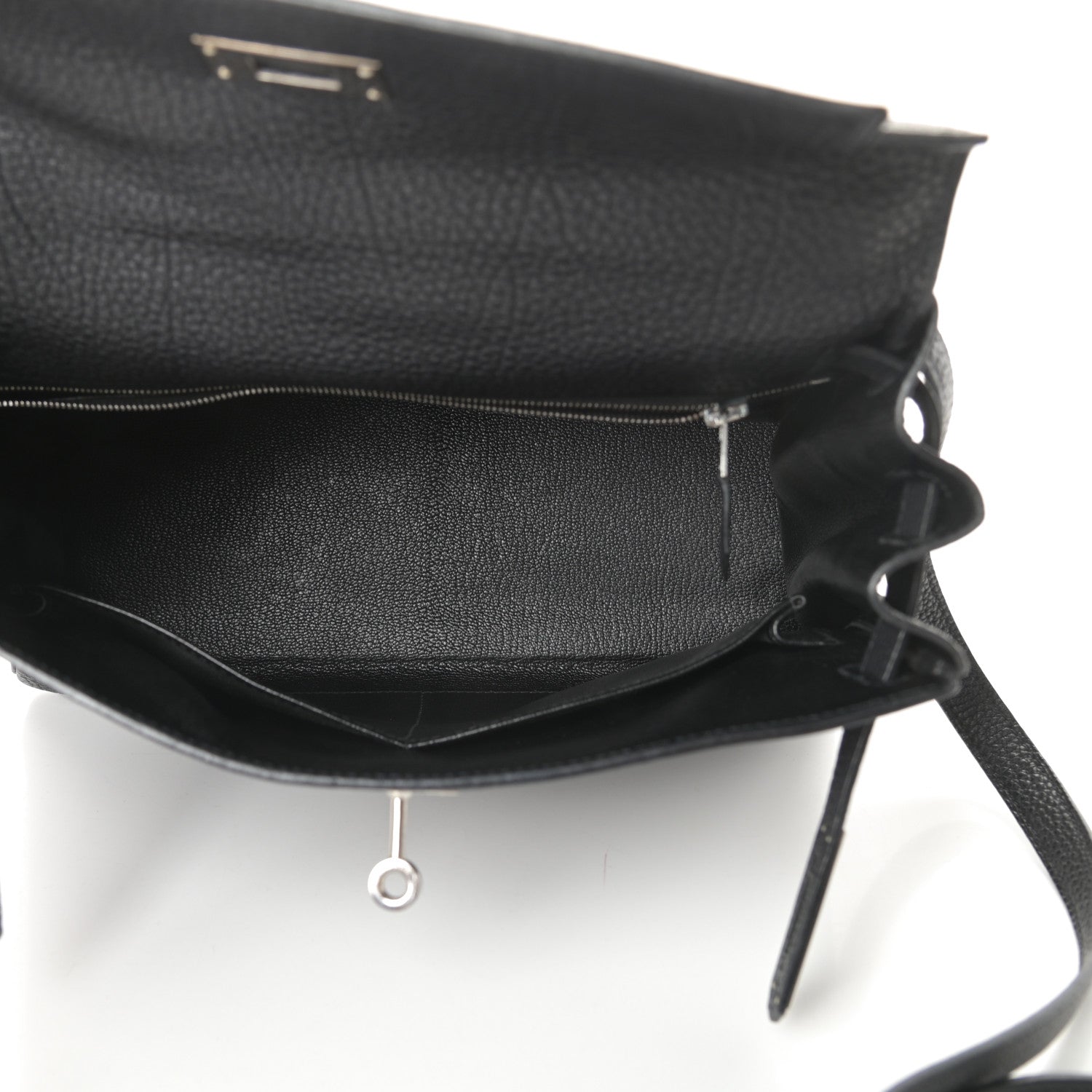 Hermes Togo Kelly Retourne 28 Black 6 of 11
