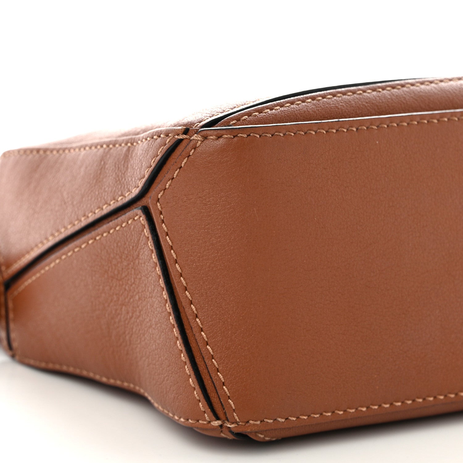 Loewe Calfskin Mini Puzzle Bag Tan 9 of 14