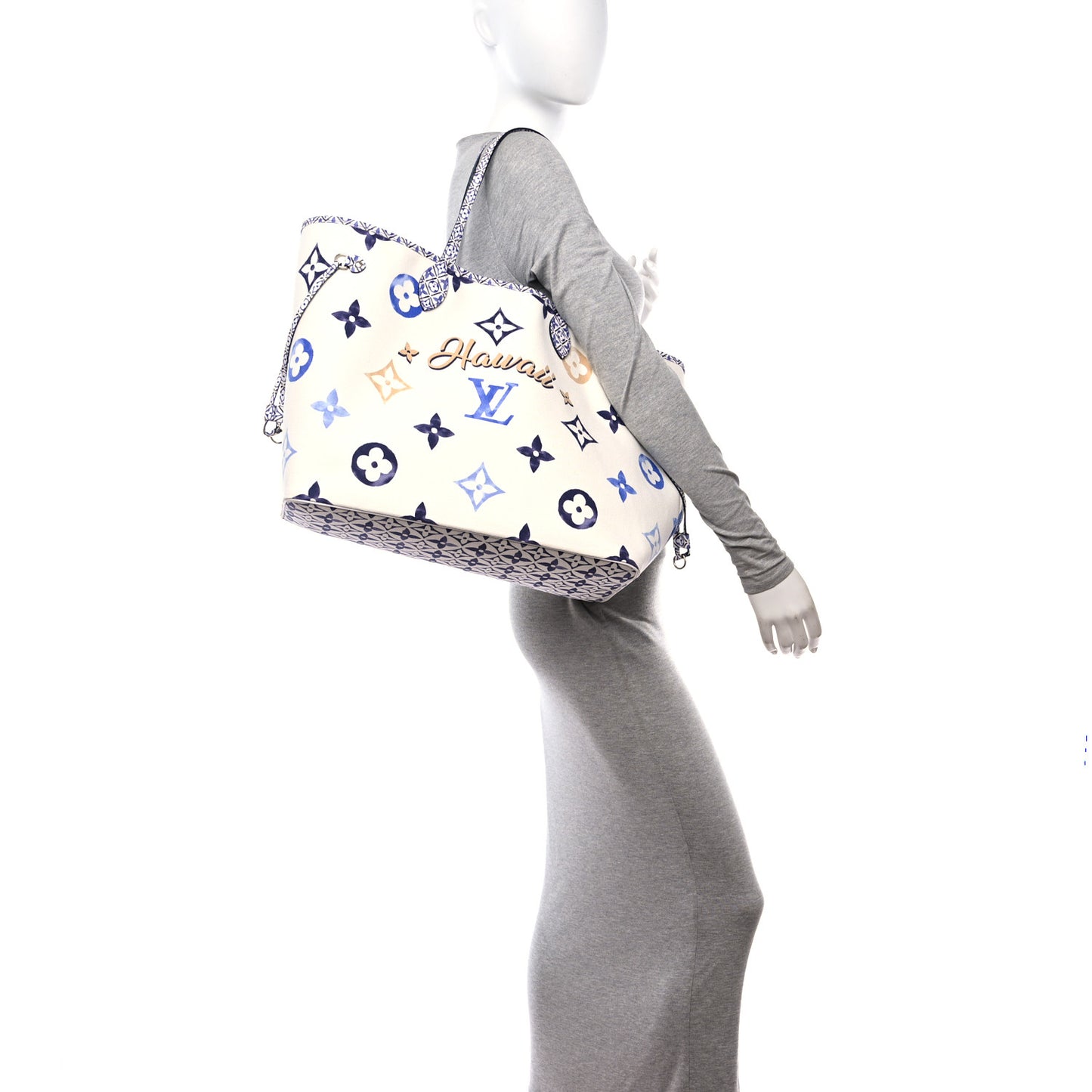Monogram Canvas By The Pool Hawaii 2.0 Neverfull GM Blue