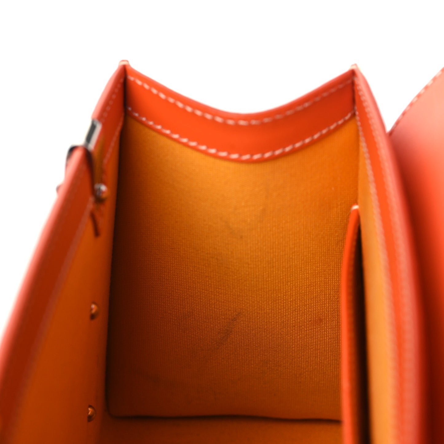 Goyardine Structure Mini Saigon Orange