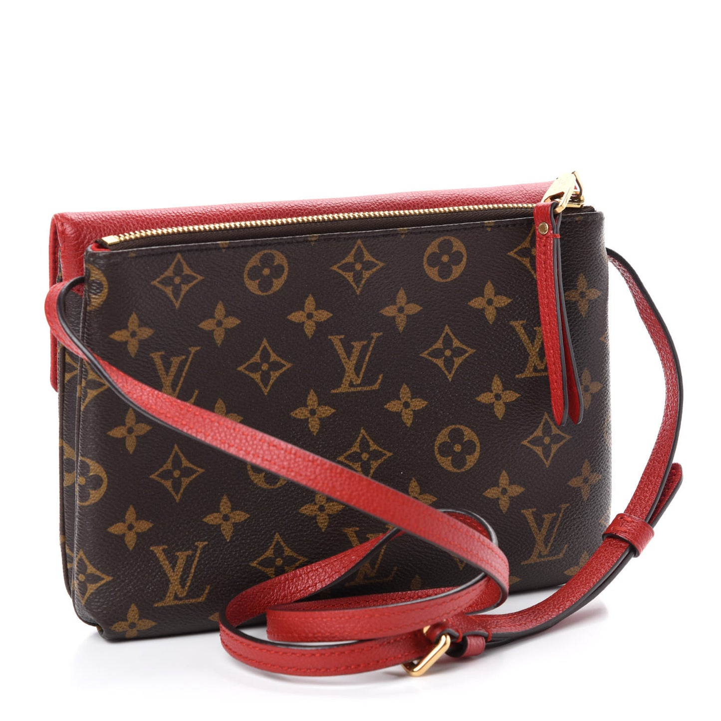 Monogram Twice Pochette Cherry