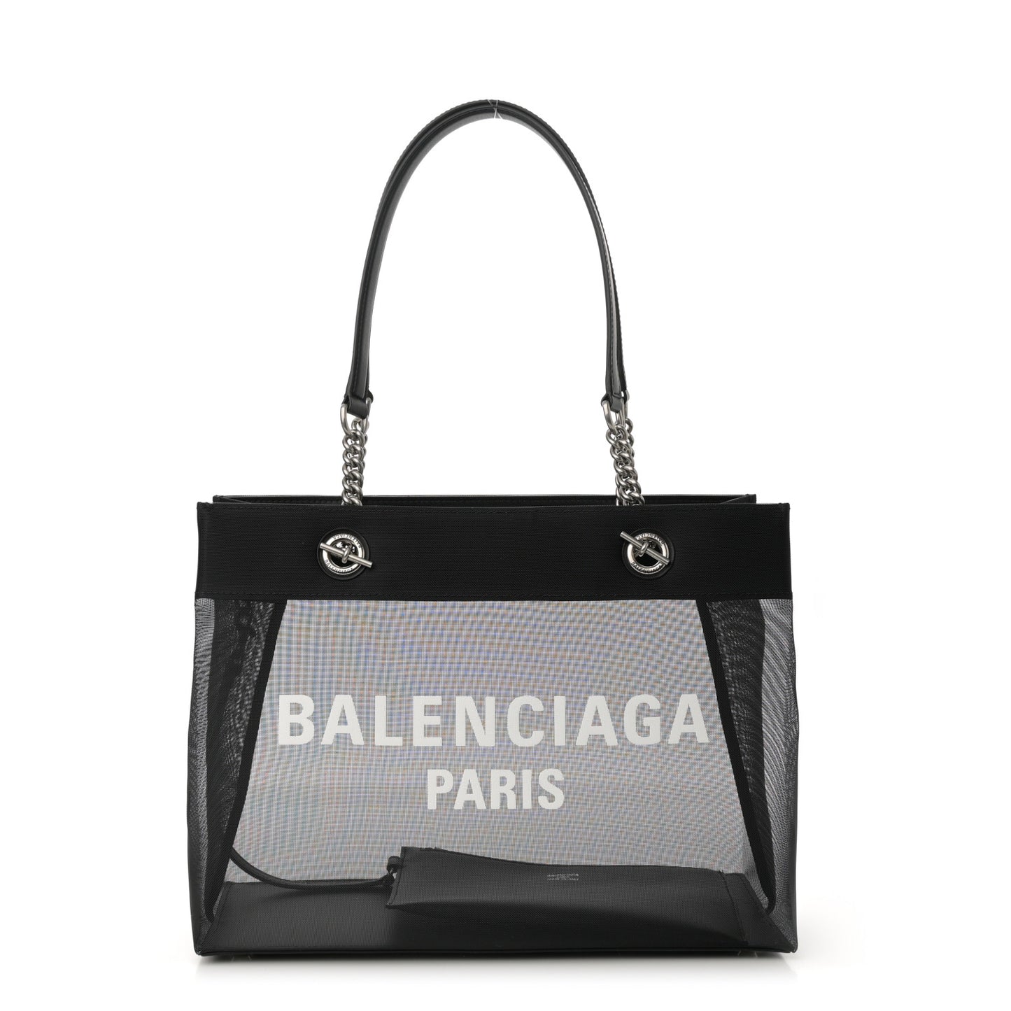 Mesh Medium Duty Free Tote Black
