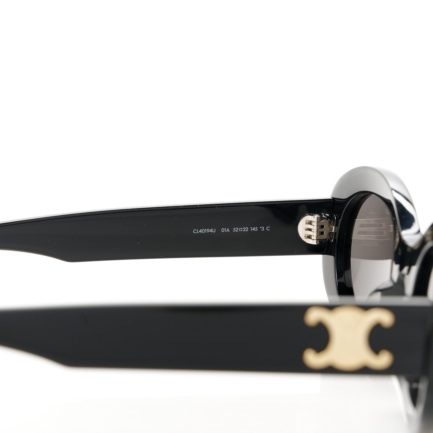 Acetate Triomphe 01 Sunglasses CL 40194U Black