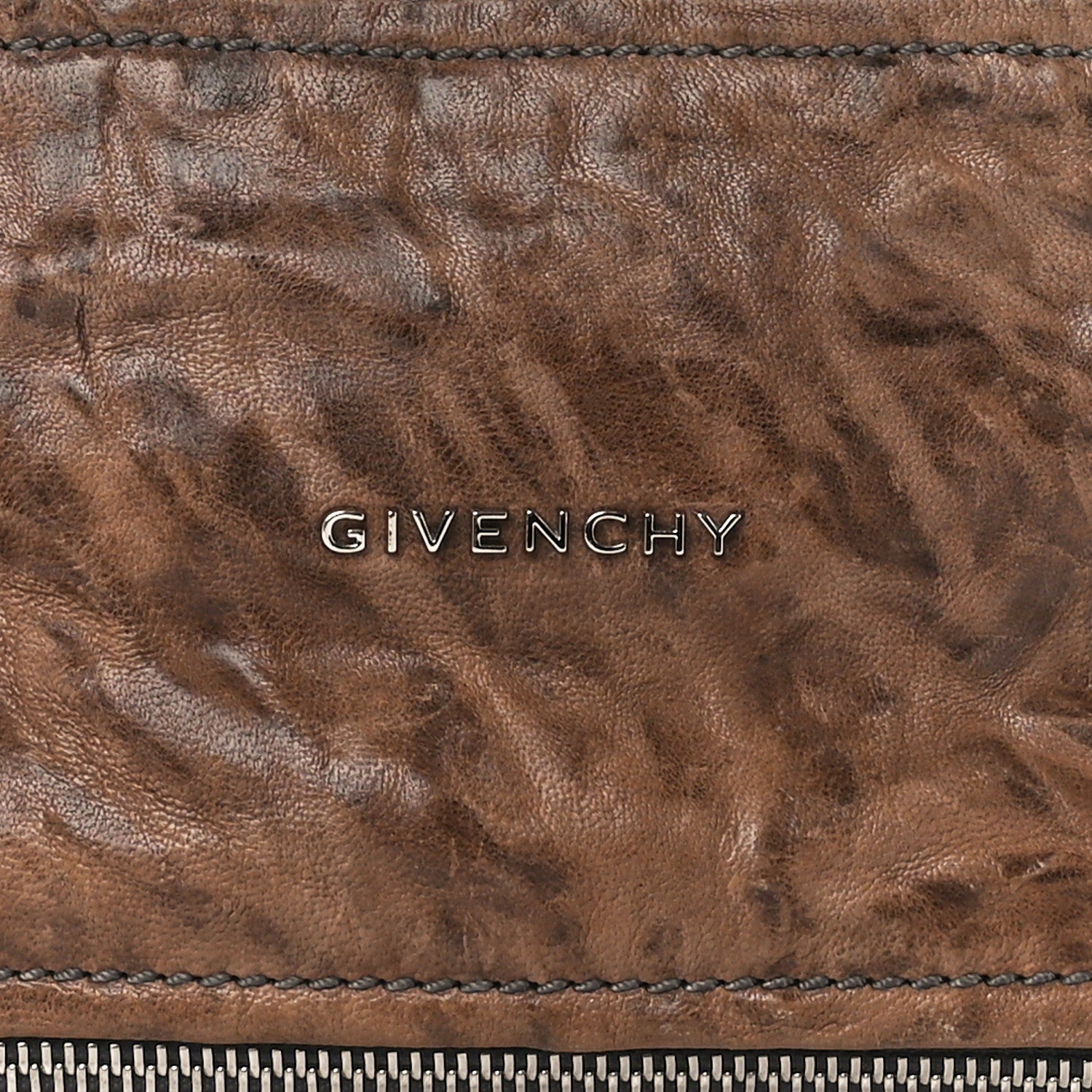 Givenchy Tumbled Sheepskin Mini Pandora Brown 9 of 15