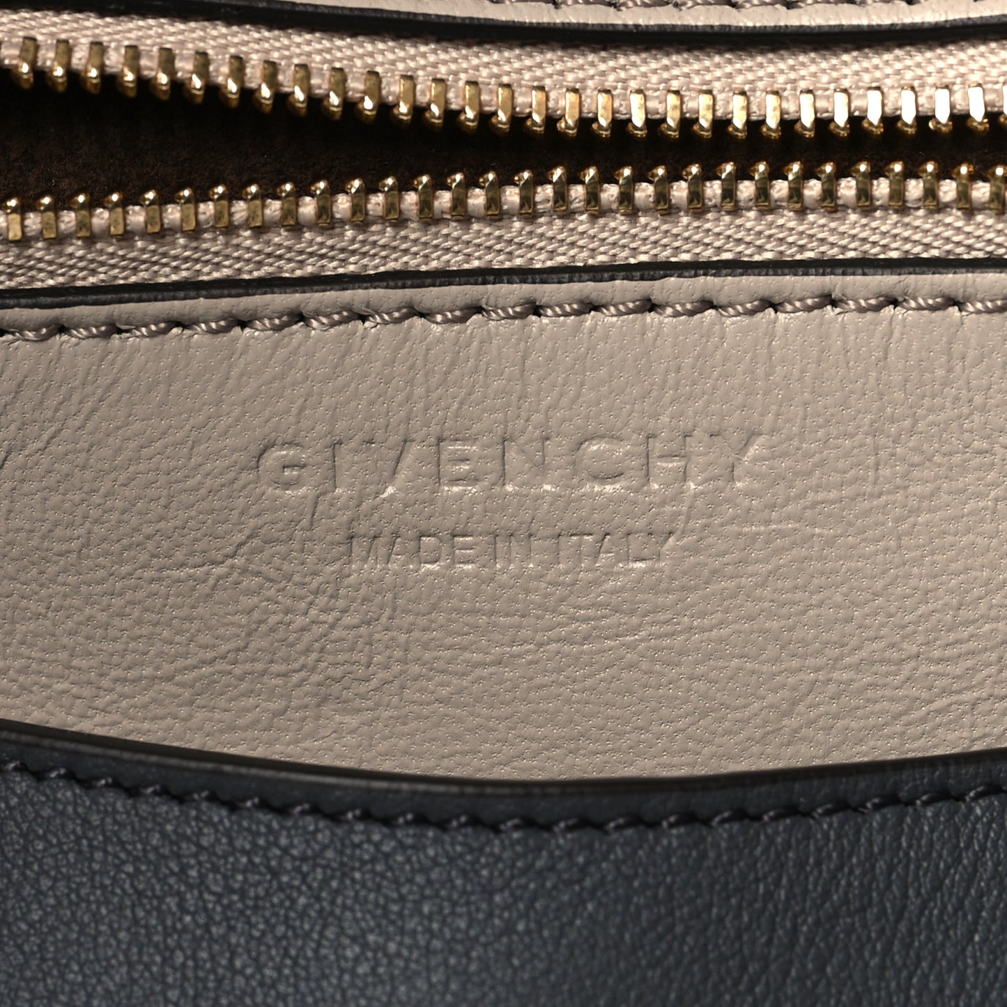 Calfskin Medium Mystic Shoulder Bag Storm Grey