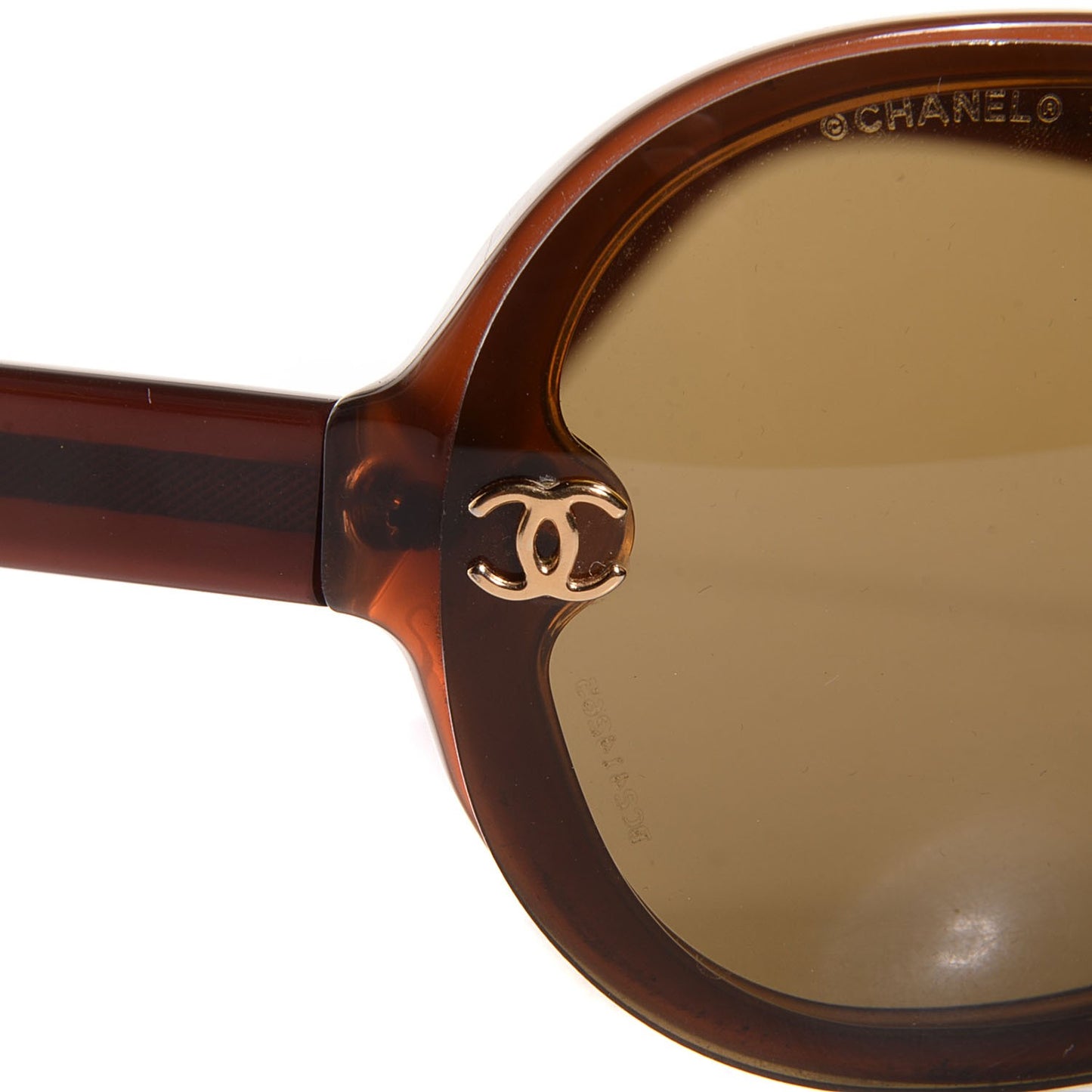 CC Logo Sunglasses Brown 5066