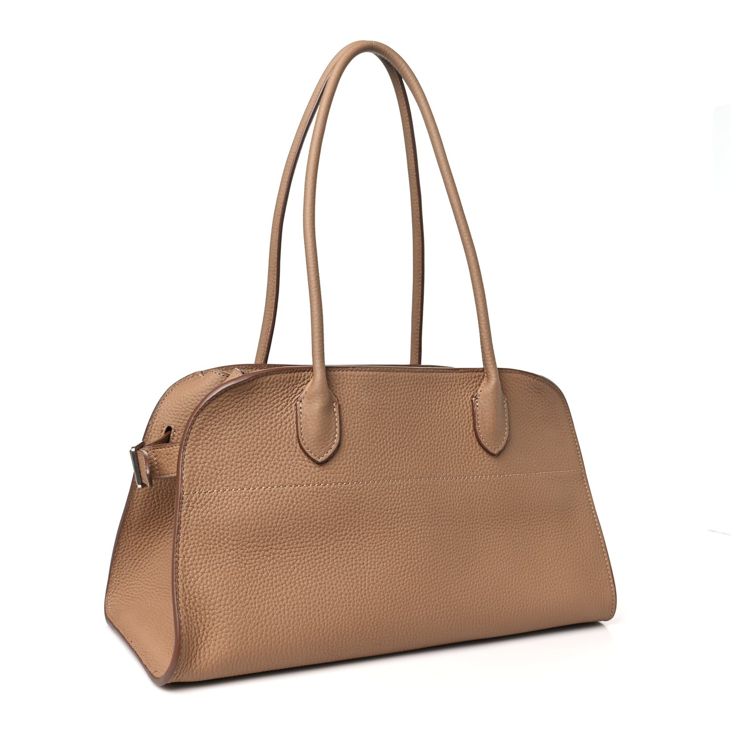 Grained Calfskin EW Margaux Taupe