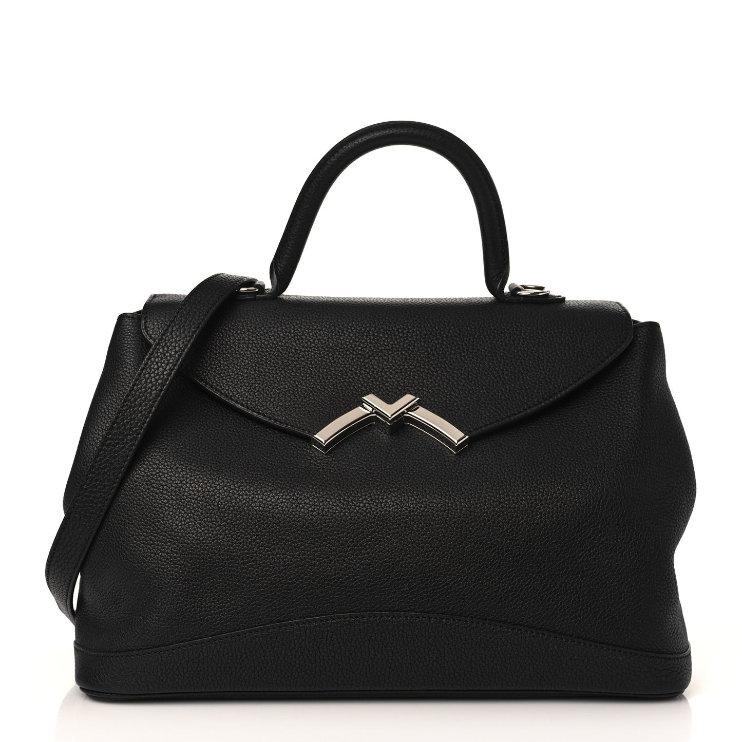 Taurillon Blush Calfskin Gabby MM Black